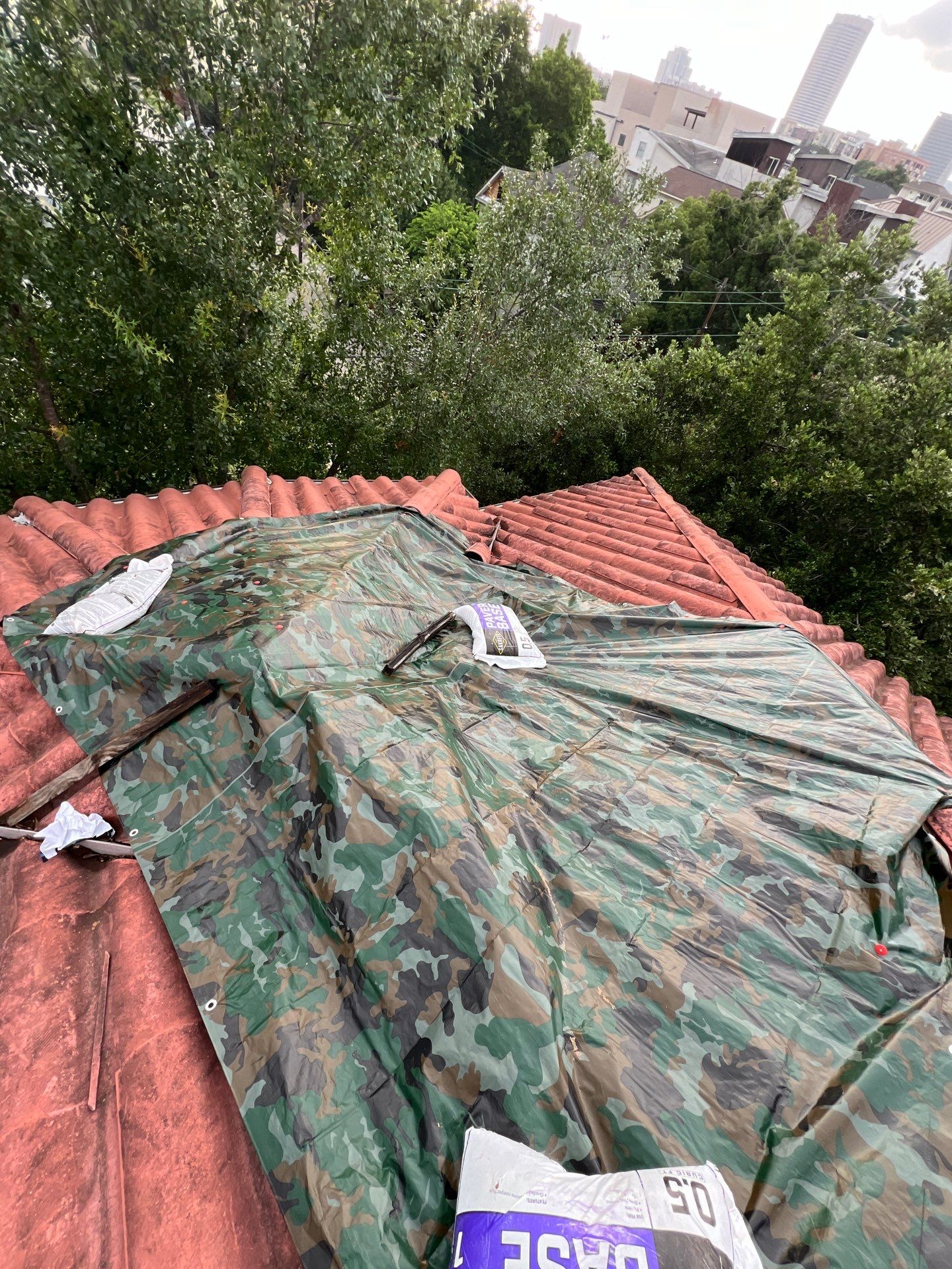 Tile Roof using tile by Roof Repair Company