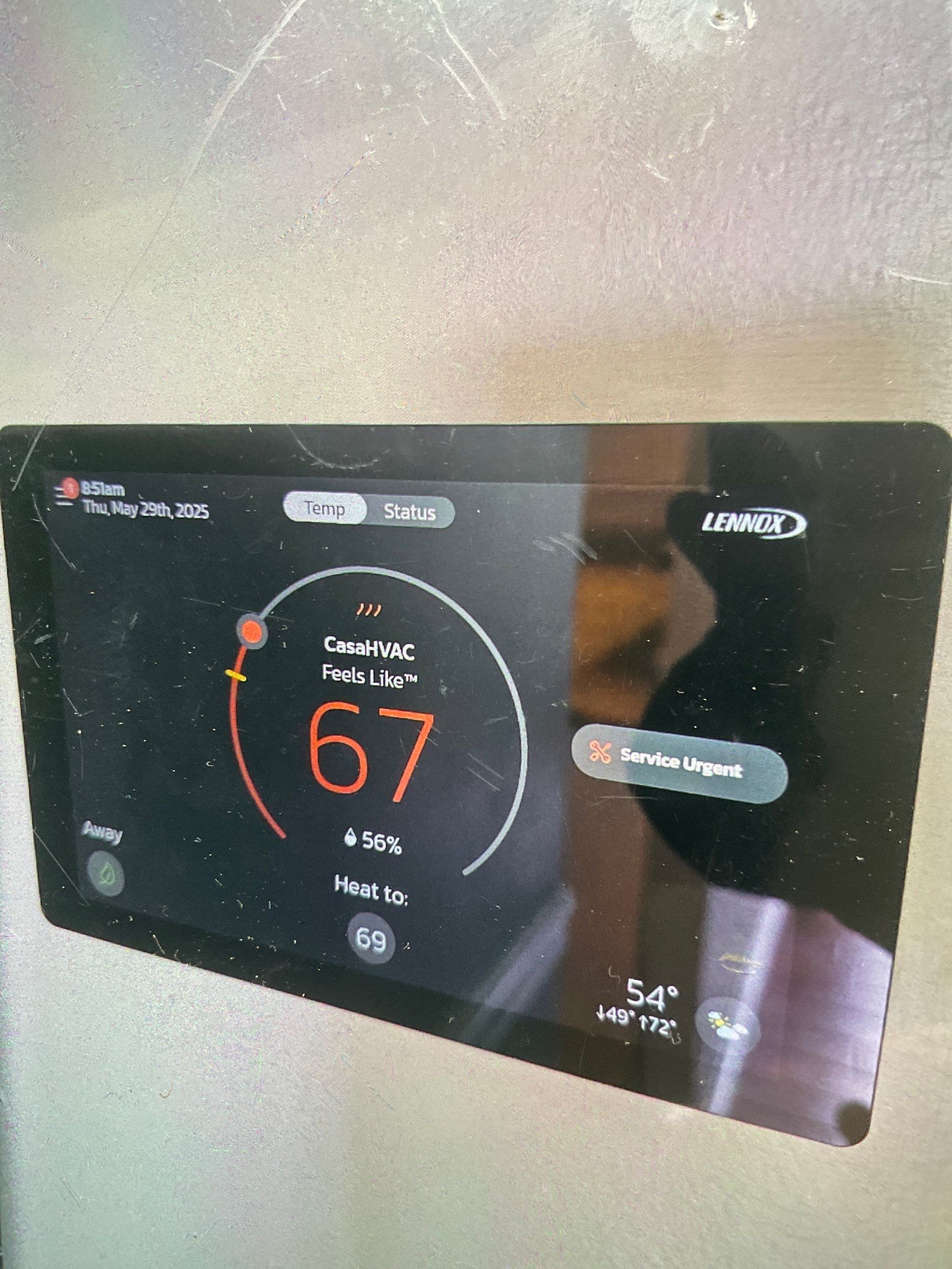High-efficiency Lennox SLP99V furnace and SL22XCV heat pump installation in Algonquin by GSHA Services LTD