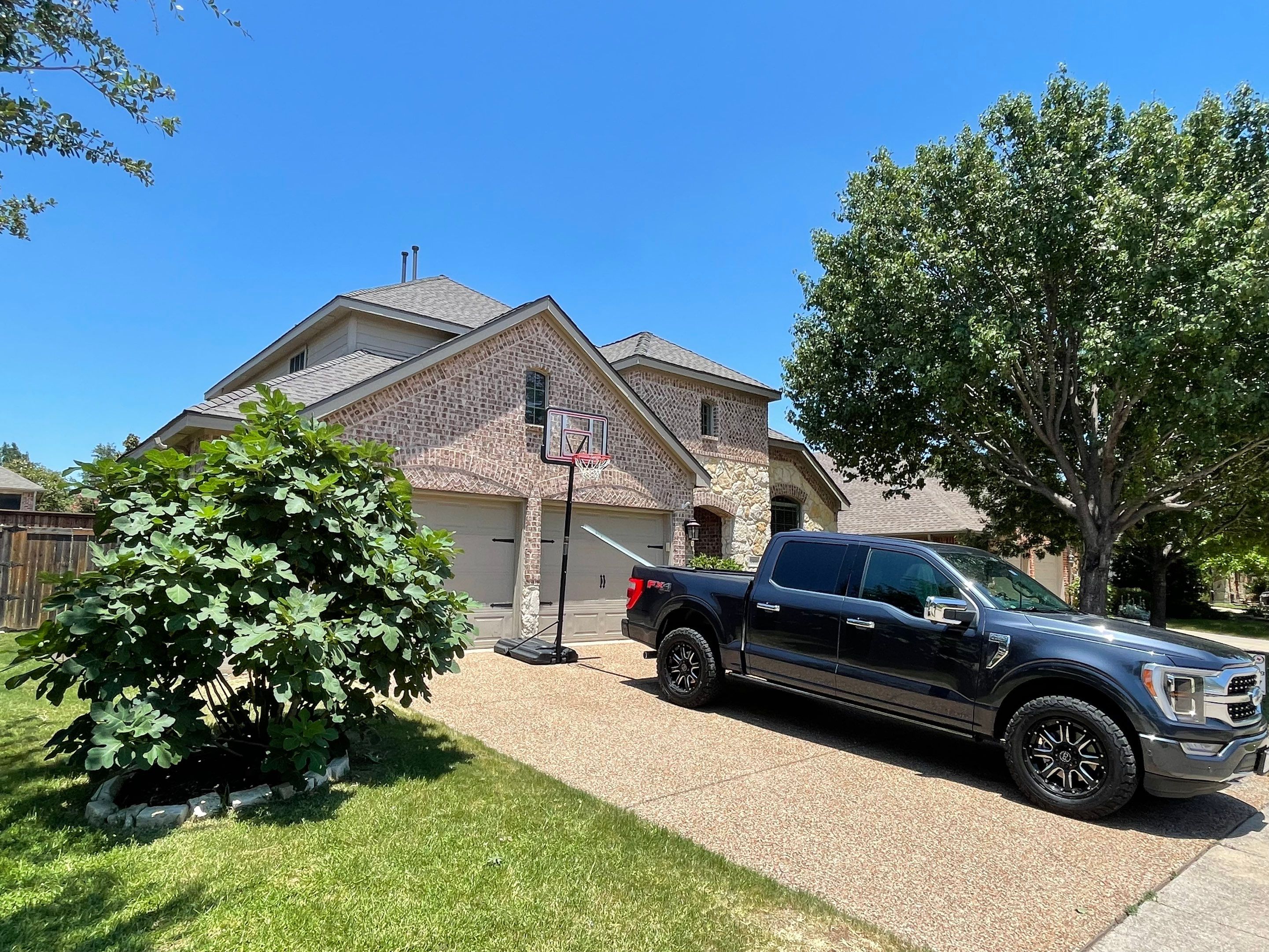 Major Hail Storm Full Roof and Gutter Replacement by First United Roofing & Construction