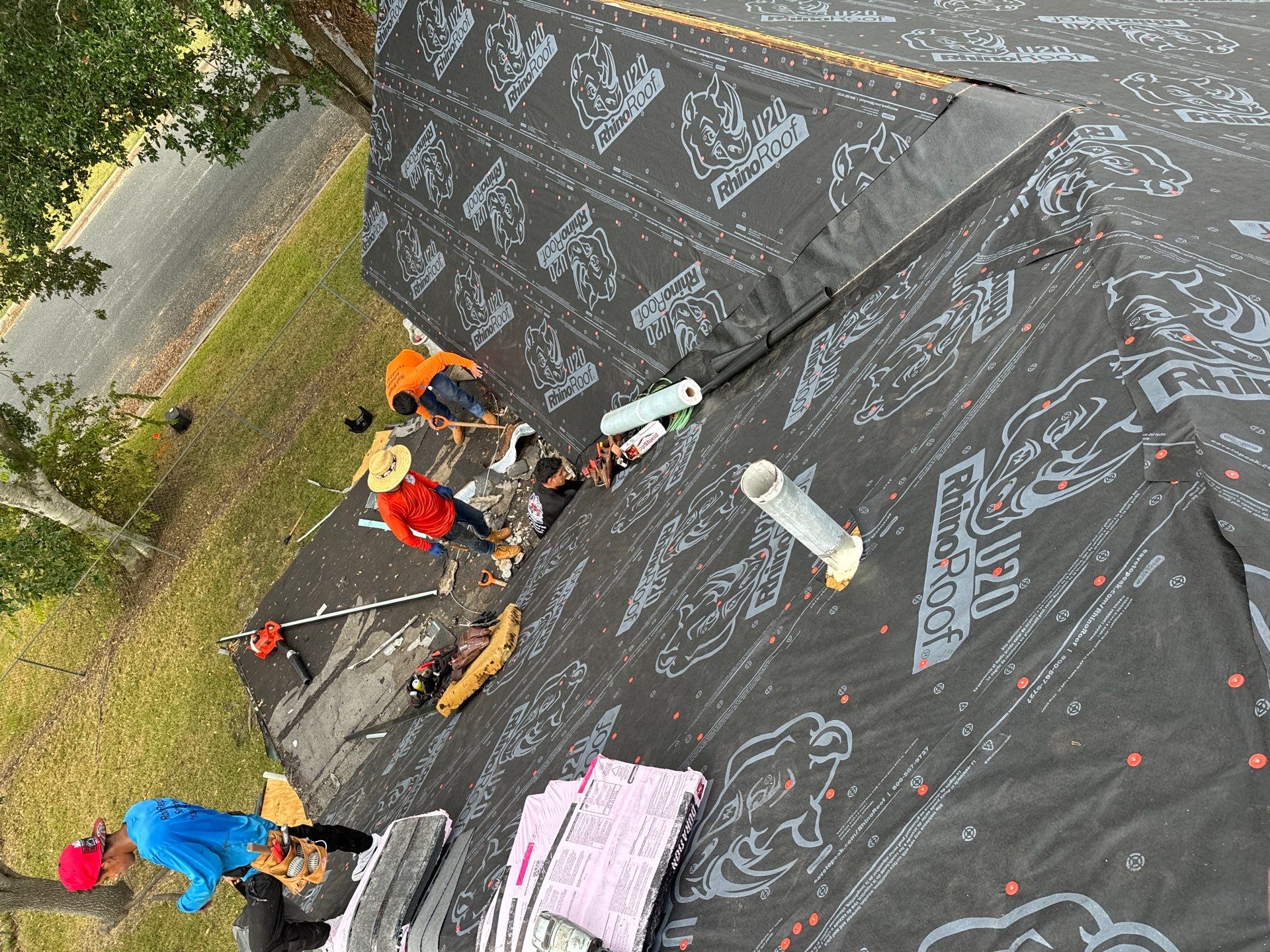 Residential Roofing Repair using Owen's Corning Duration (Lifetime) Shingles by Roof Repair Company
