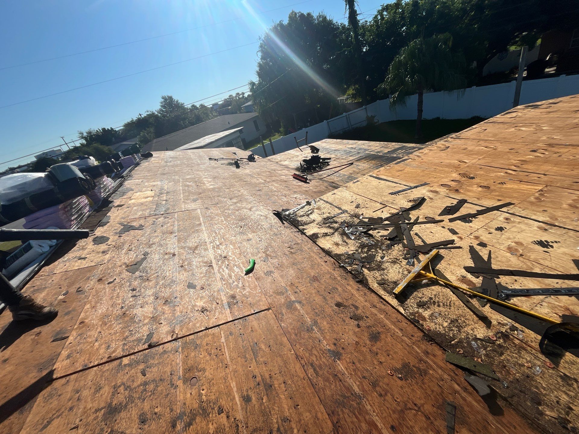 Project in St. Petersburg 33702 by Mitchell Roofing Company LLC