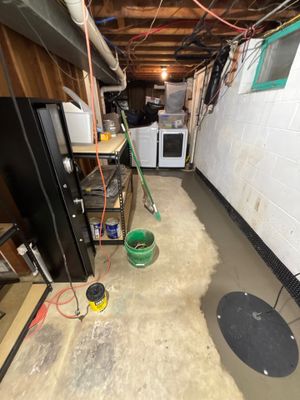 Drain tile & a sump pump for Ruth