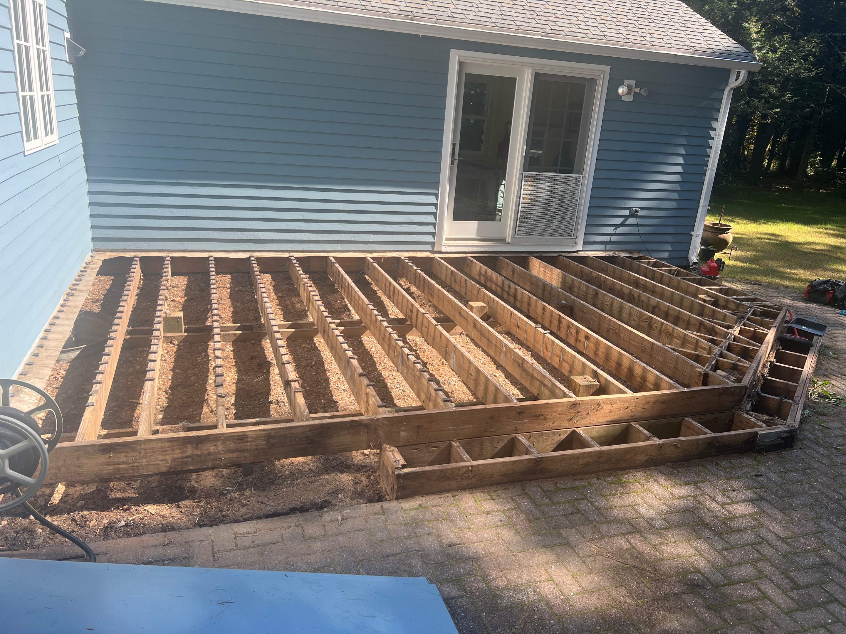 Deck Repair using Trex Select Decking by Chagnon Building & Remodeling LLC