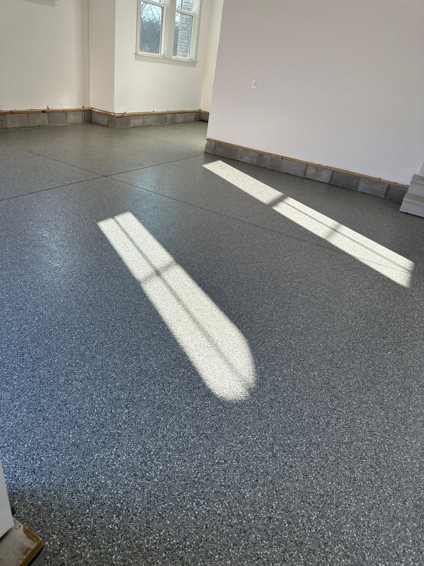Garage Floor Coating using Thyme by My Garage Floor Guys