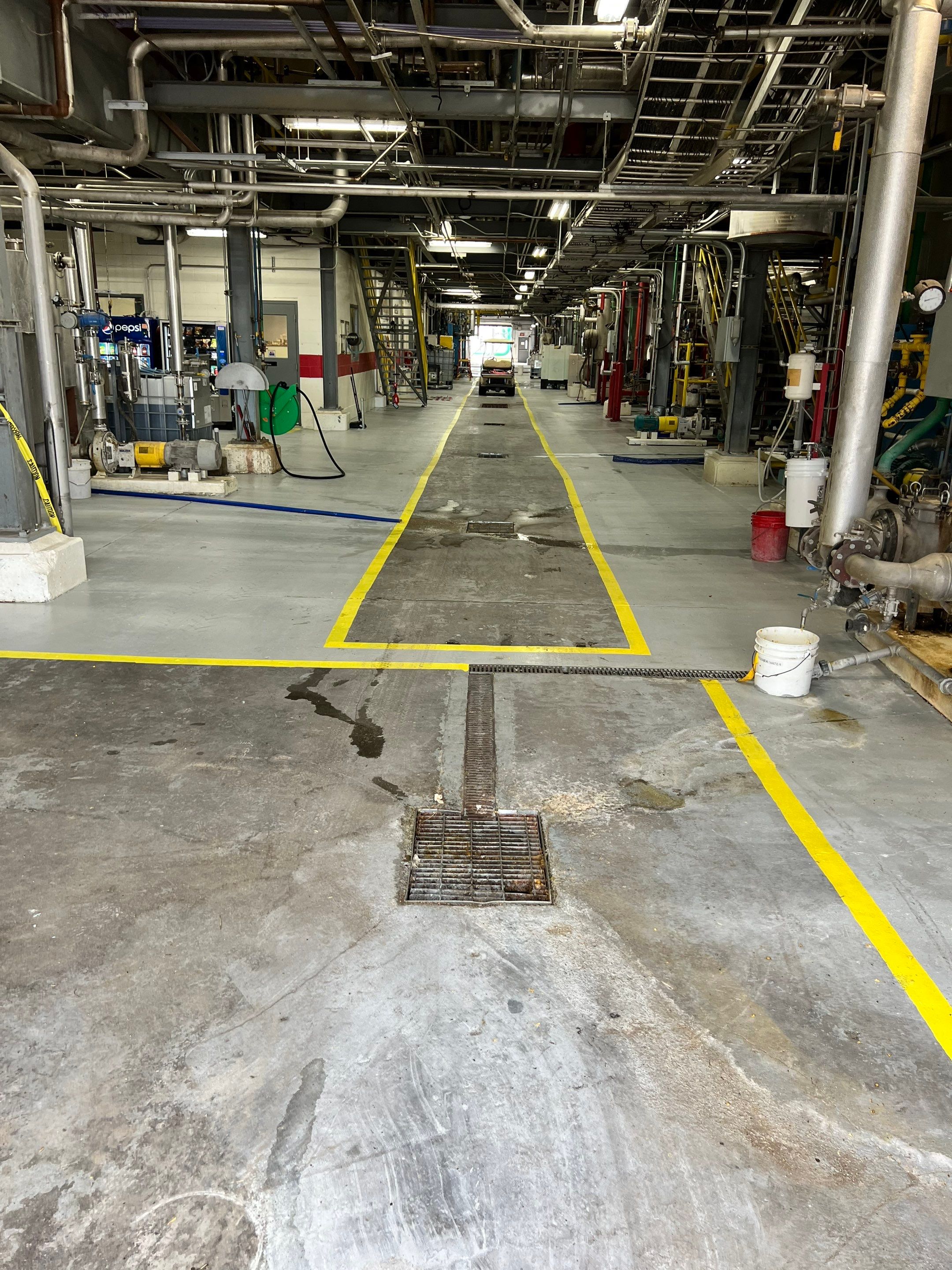 Commercial repaint and new flooring by Cutting edge painting 