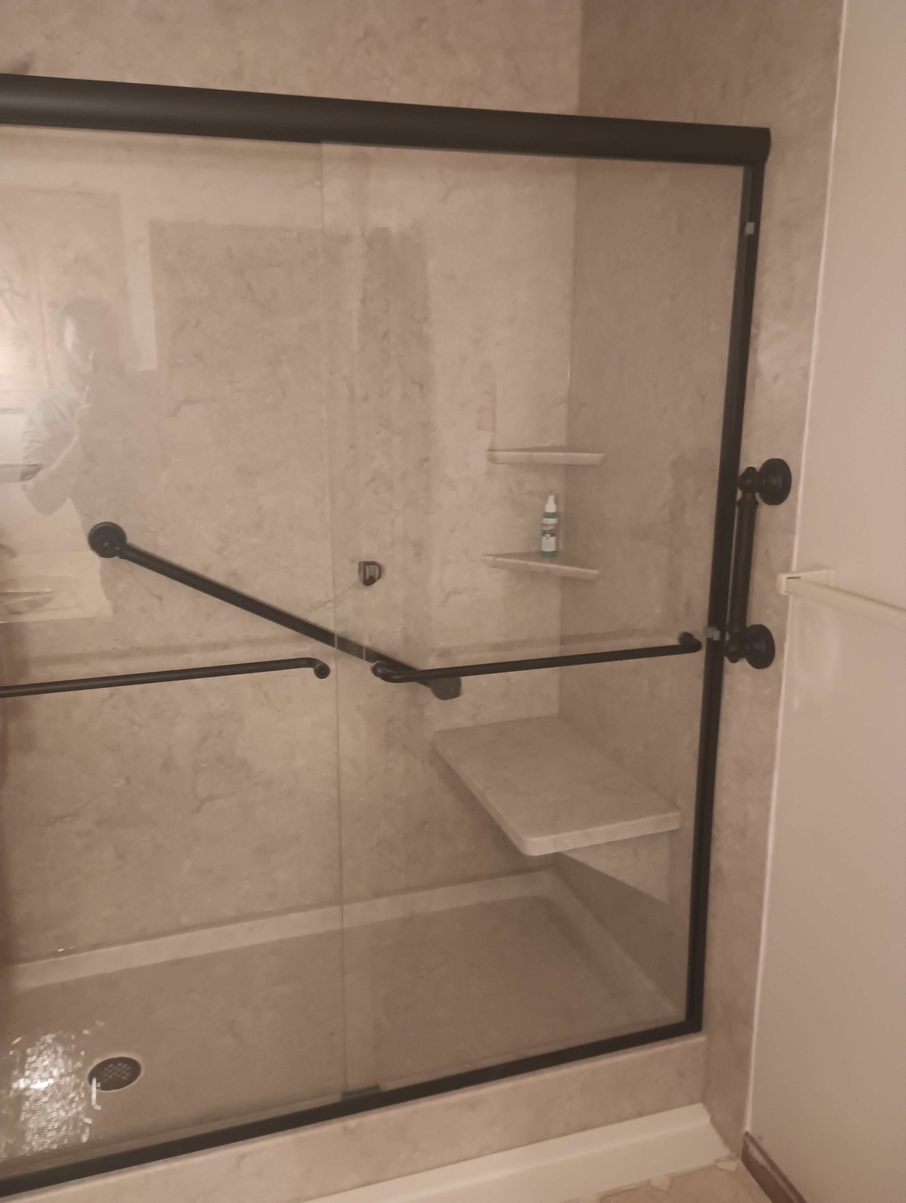 Tub to Shower Conversion using BCI Acrylic Shower System by Secure Construction Company Inc