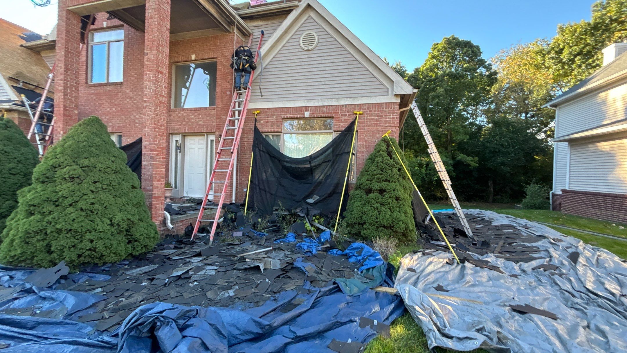 Roof Replacement using Owens Corning Duration by 180 Contractors