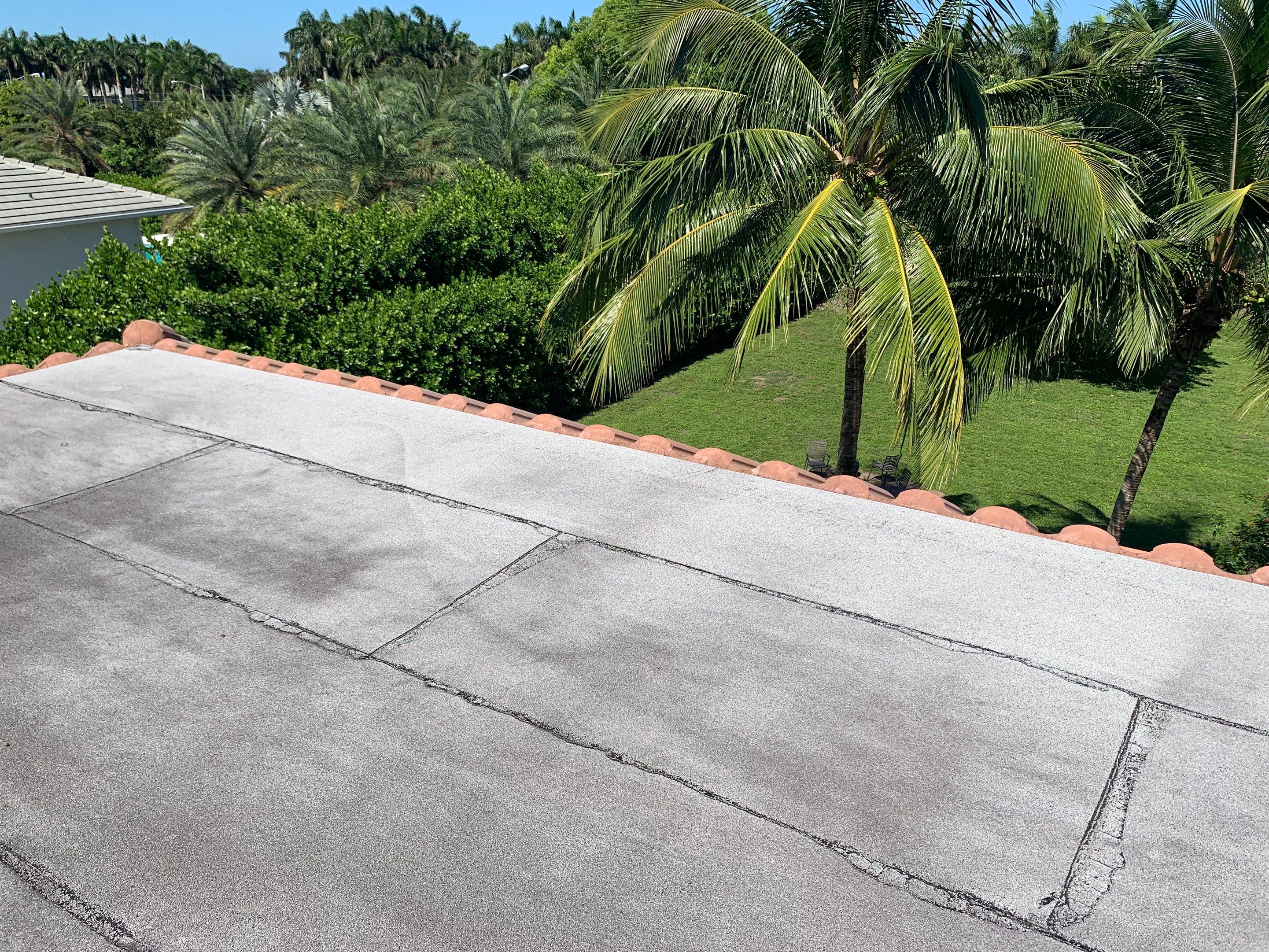 Residential Roofing Installation using Polybrite 90.1 silicone coating by BLUES BROTHERS CONSTRUCTION CORP