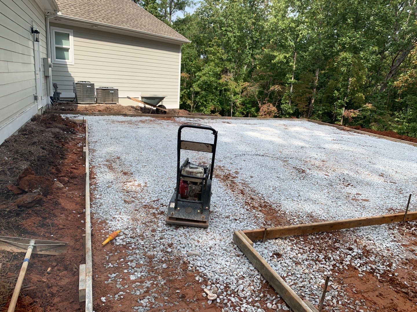 Stamped Concrete Patio by Xtreme Concrete Services