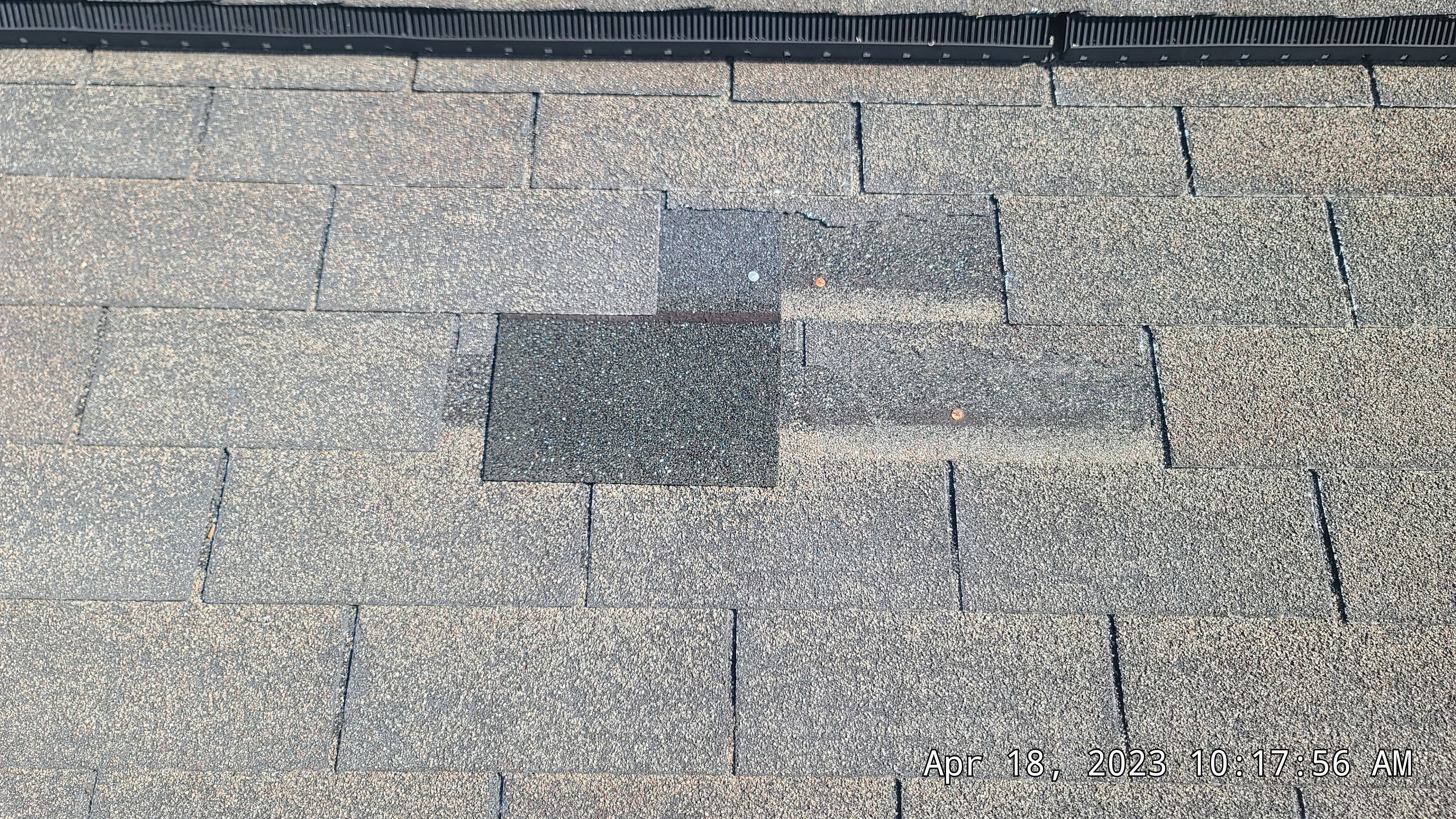 Storm Restoration Reroof: 25 Year 3-Tab Shingle by Hostetler Roofing