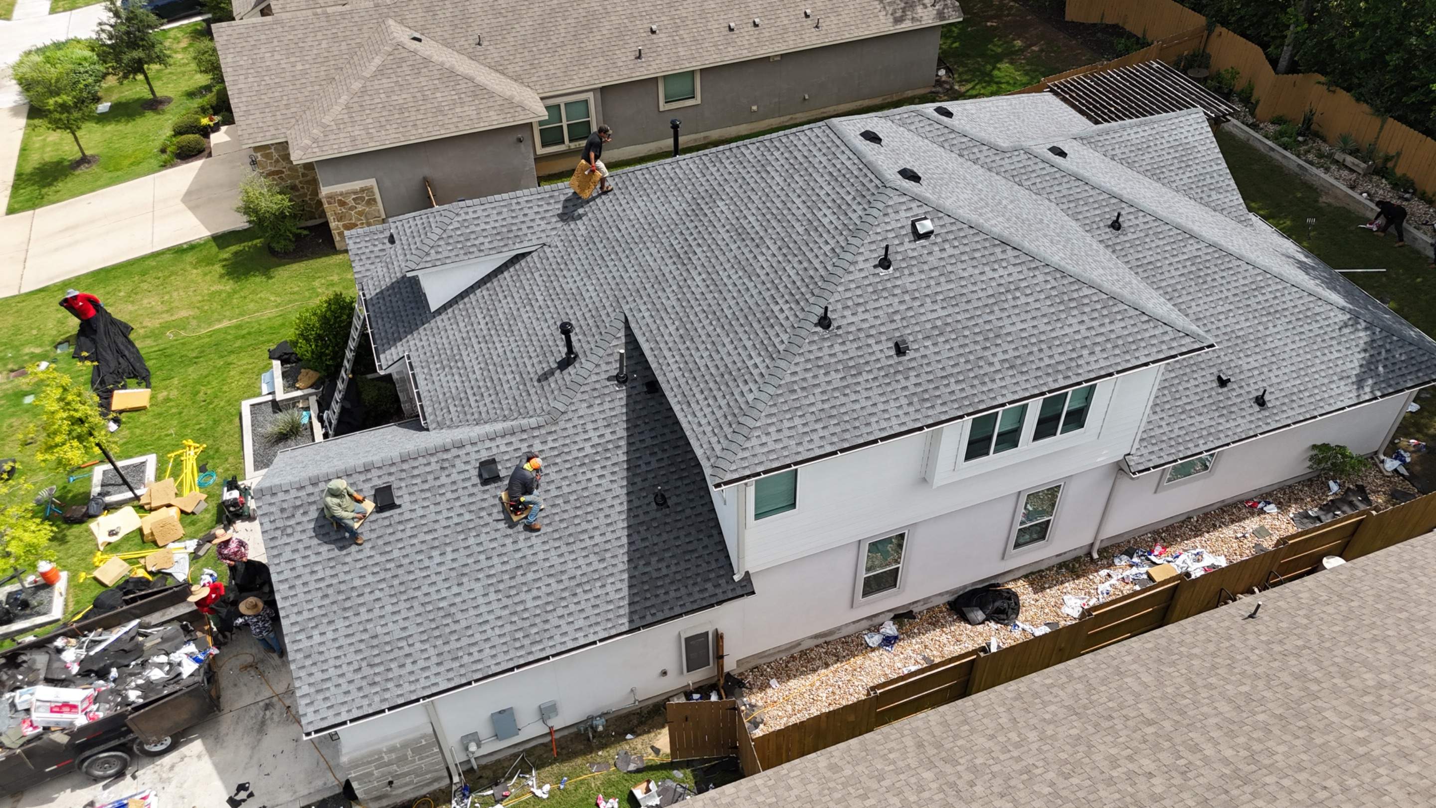 Pewter Gray - GAF Timberline HDZ by RoofsOnly.com