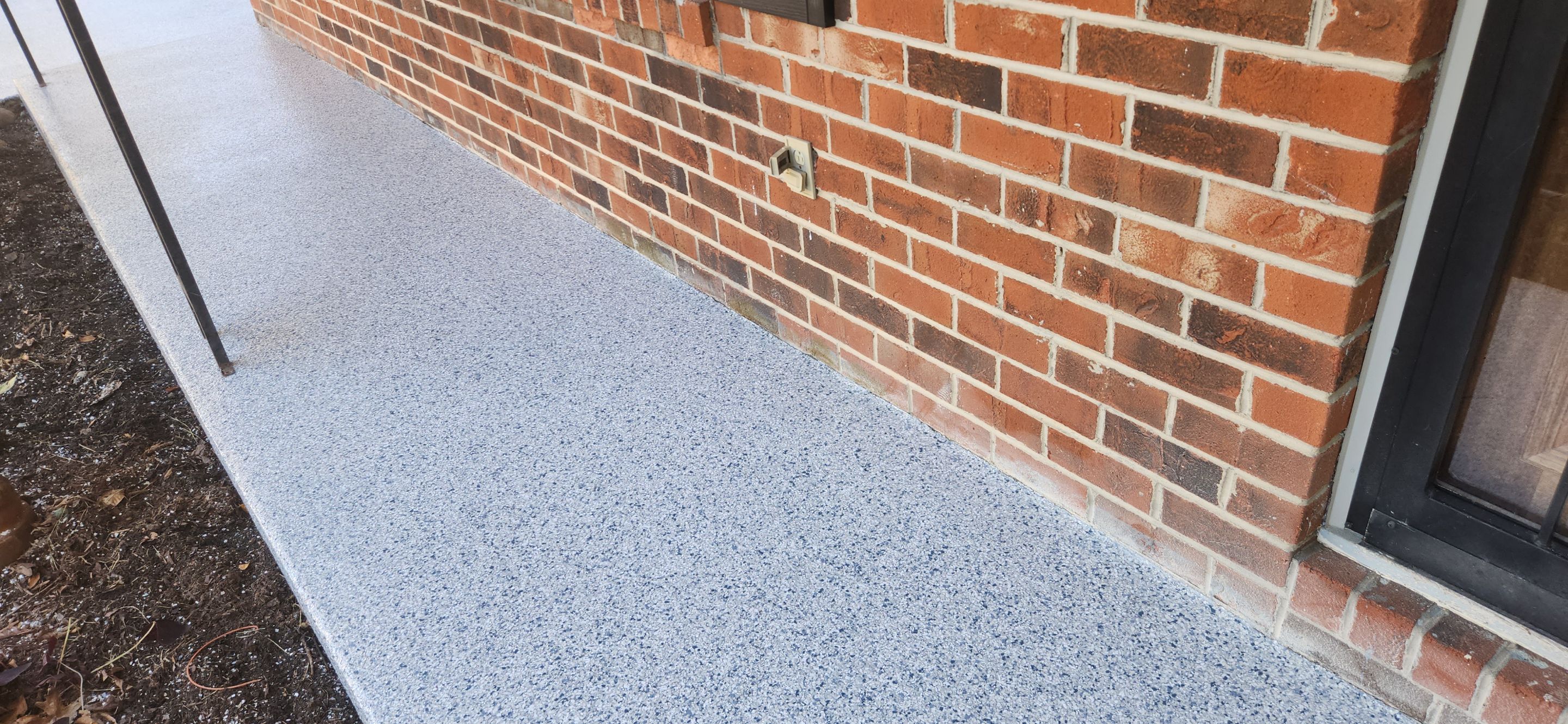 Carport & Porch Completed Using Tidal Wave by Elite Floor Solutions
