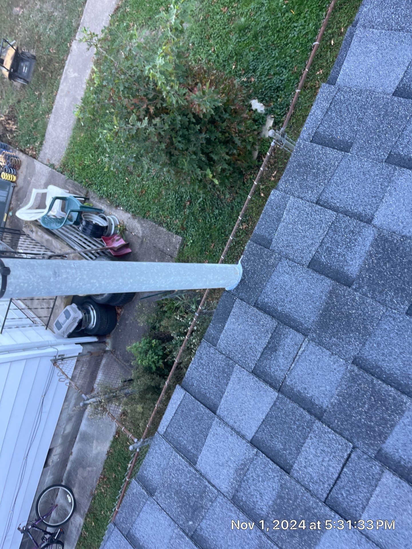 Residential Roofing Installation using Certainteed Landmark Pro Shingles blue by Fahey Roofing + Contracting