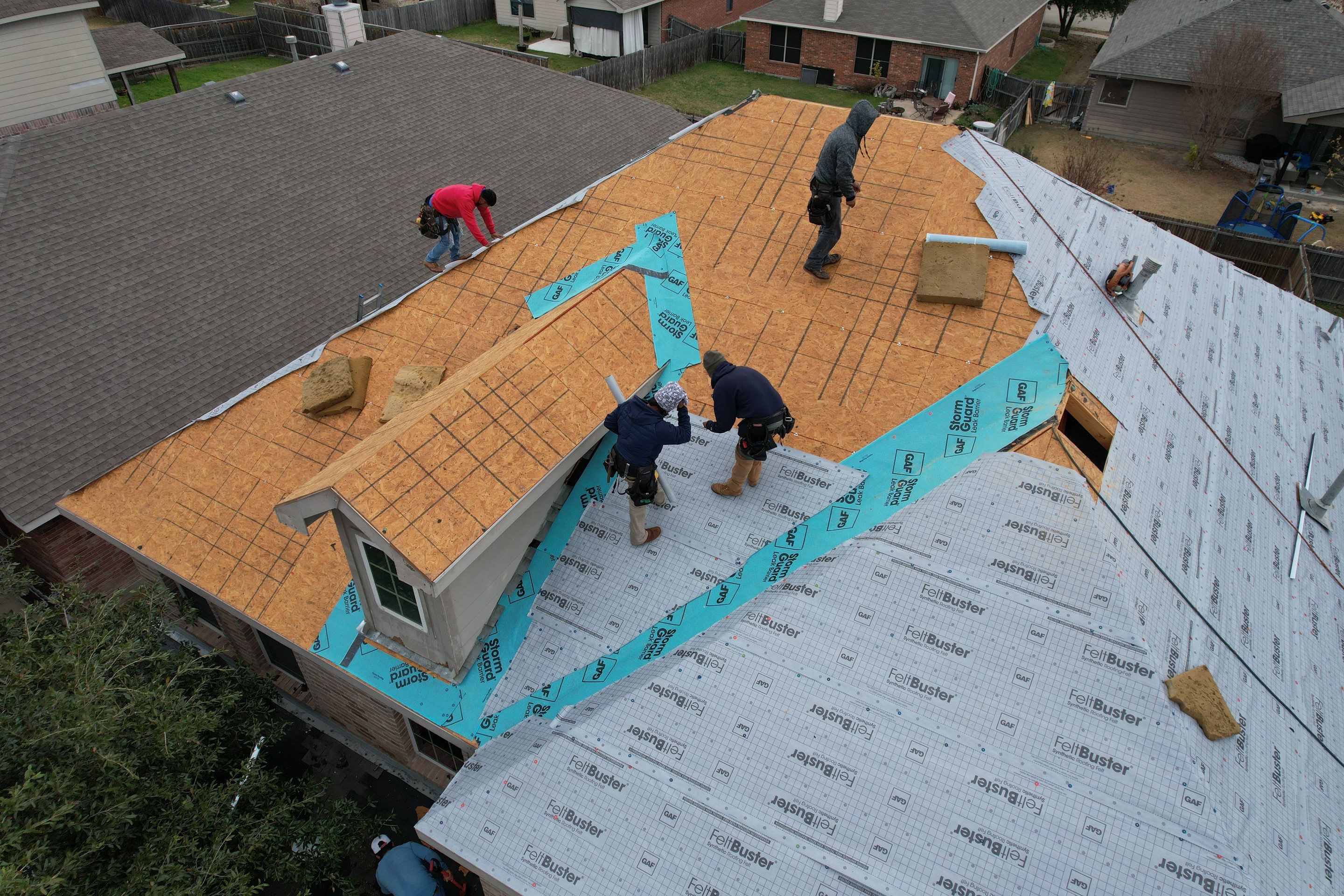 Project in Fort Worth by Zeus Exteriors
