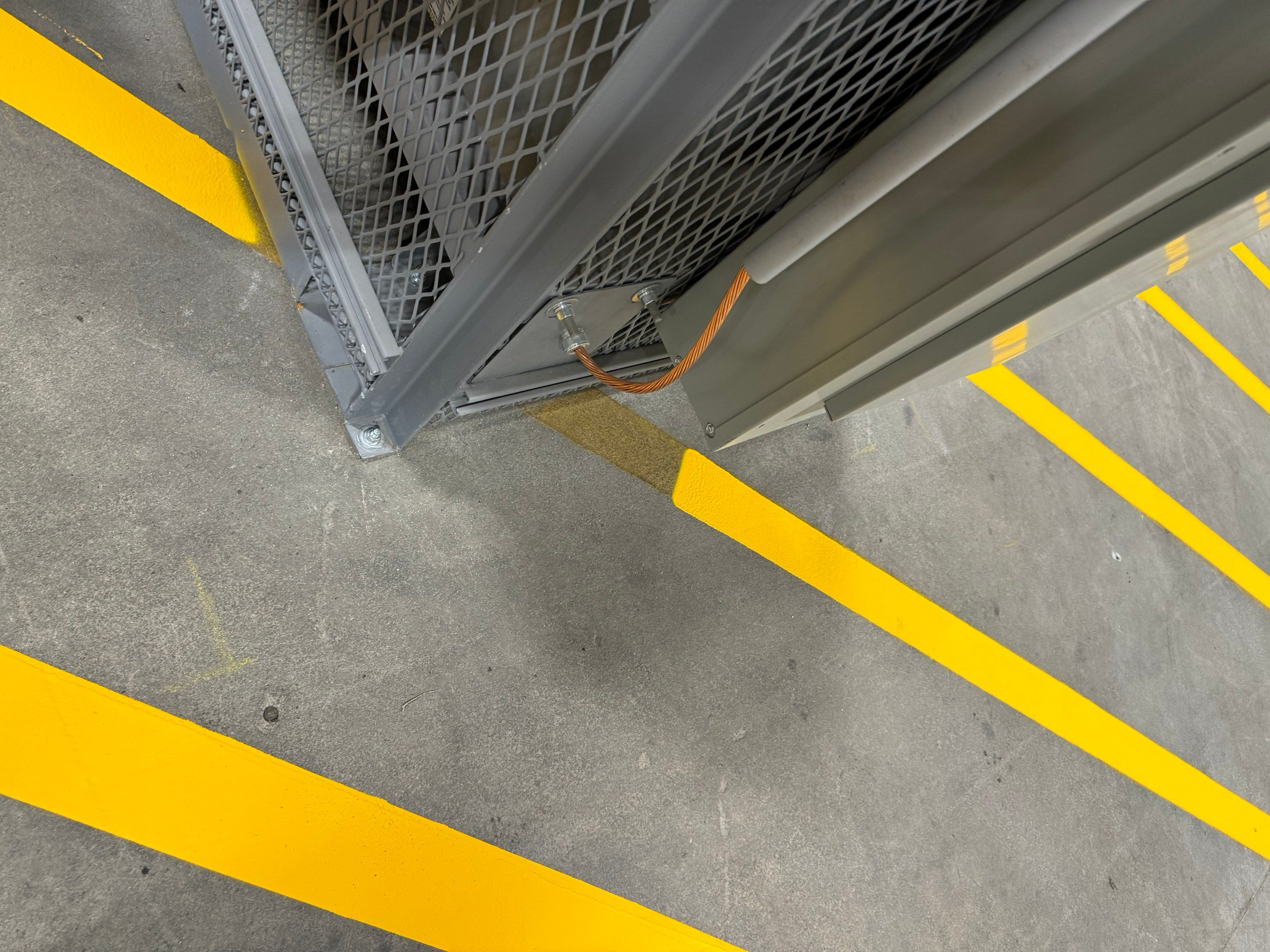 USPS Asphalt Patch Repair, Indoor Parking Lot Sandblast, Outdoor Parking Lot Sealcoating & Indoor/Outdoor Parking Lot Striping  by Jireh Asphalt & Concrete Inc 