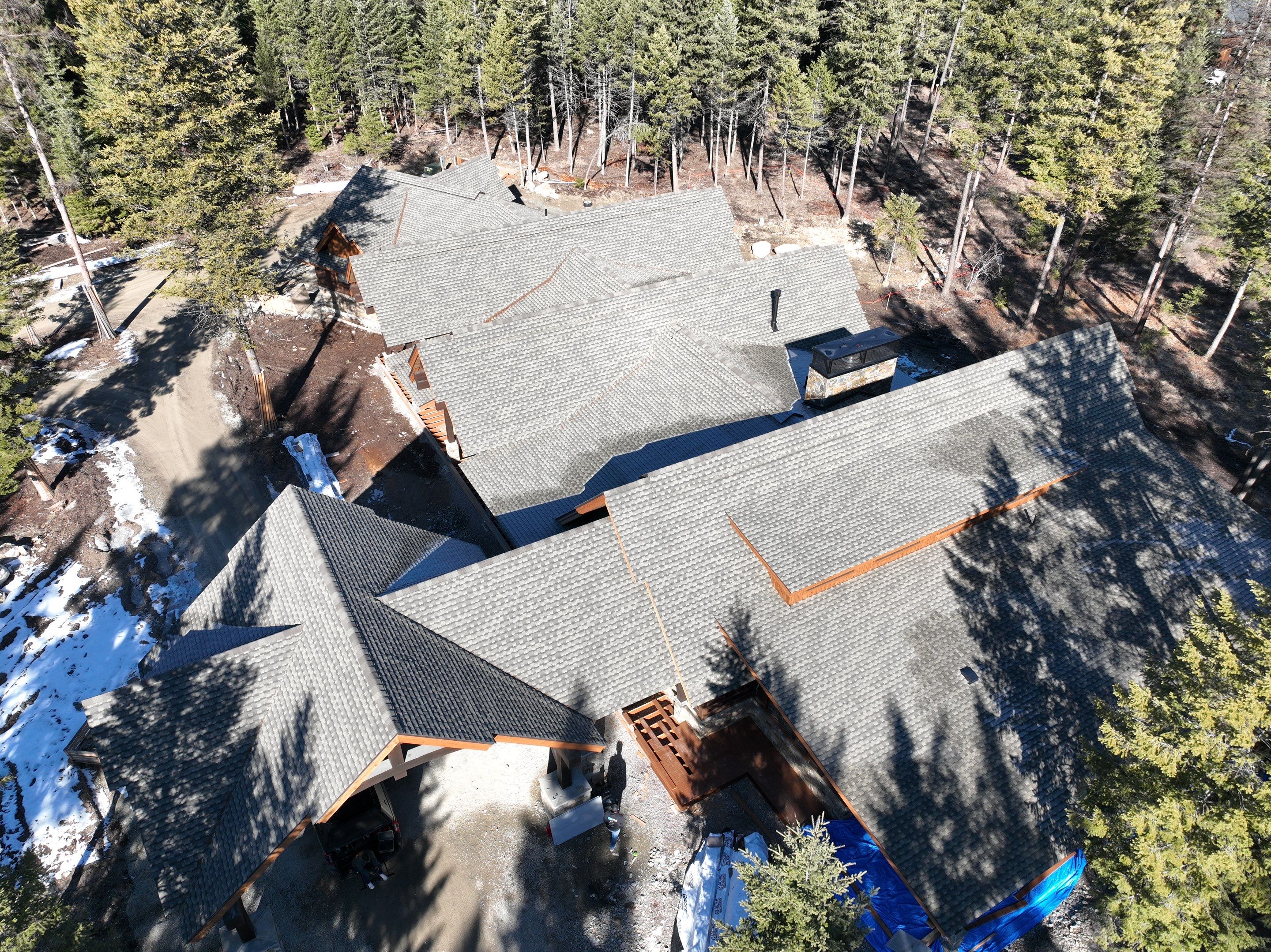 UHDZ Whitefish Hills - Weathered Wood by Montana Roofing Solutions