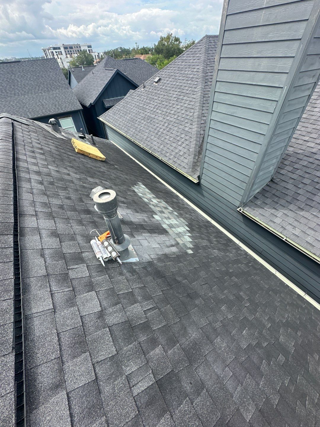 Residential Roofing Repair using Owen's Corning Duration (Lifetime) Shingles by Roof Repair Company