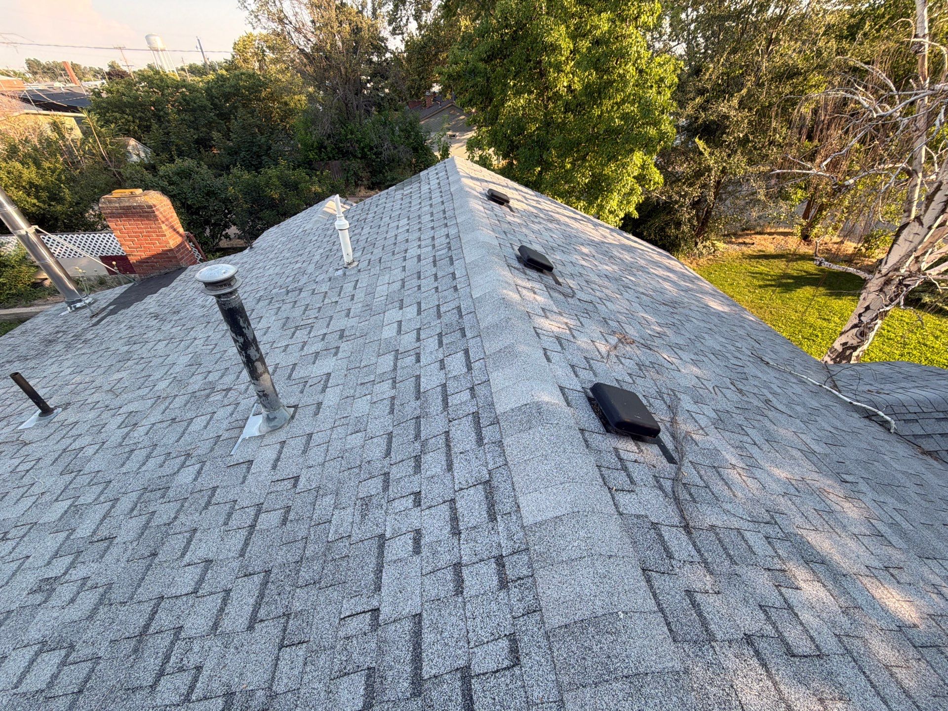 Parma Residential Roof Replacement with Gray Architectural Shingles by Olive Roofing