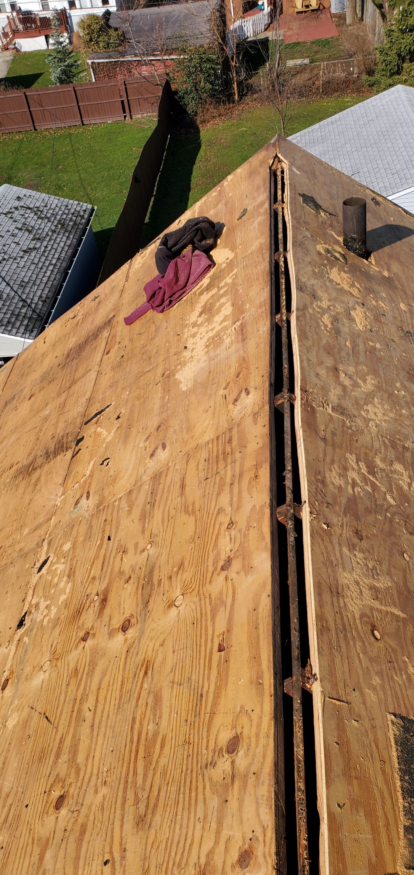 Residential Roofing Installation using Owens Corning Duration, Slatestone Grey by Absolute Roofing and Construction