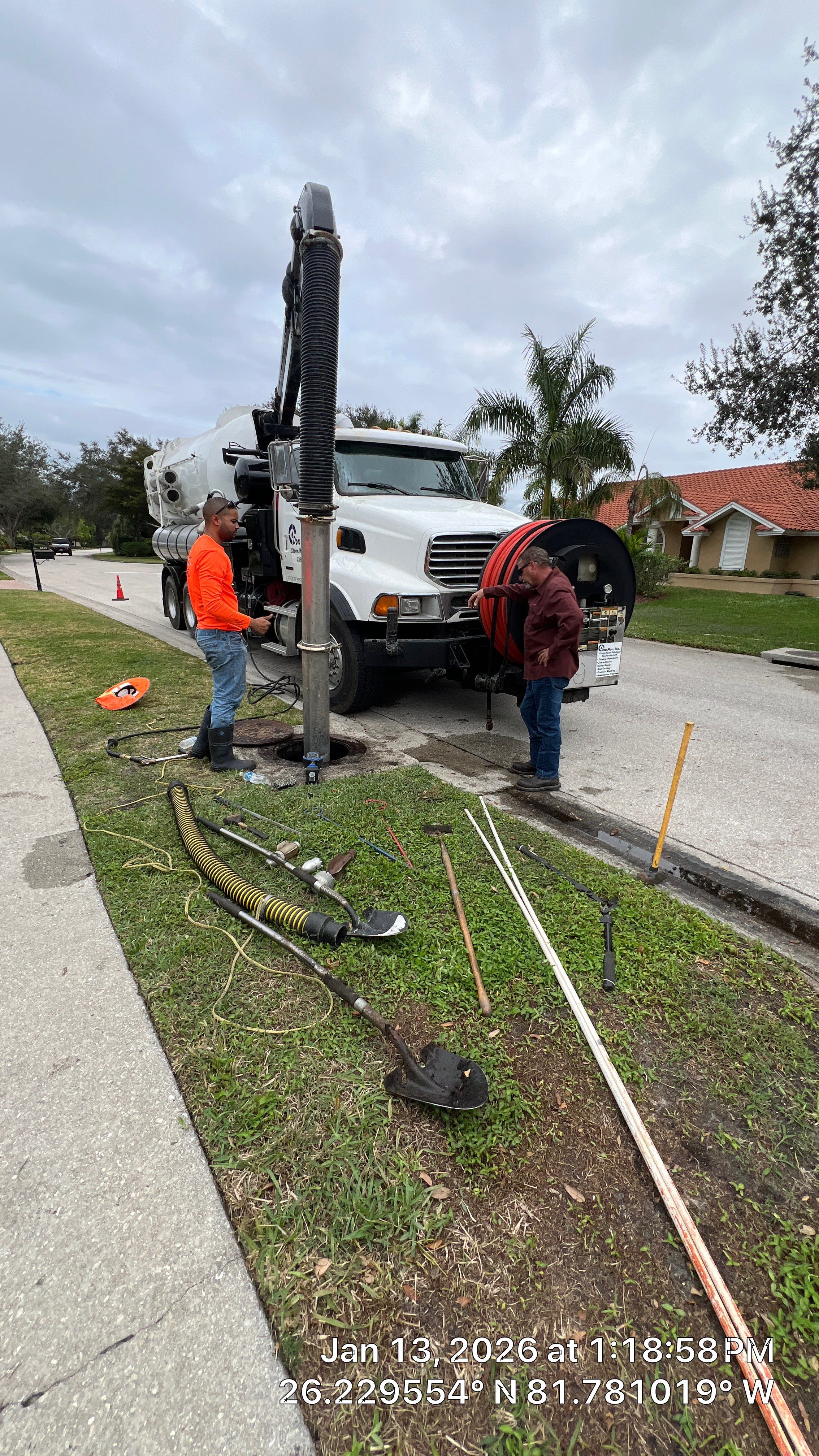 Naples Community Root Intrusion Investigation with P.R.S. by Don Mar, Inc. Storm Water Solutions