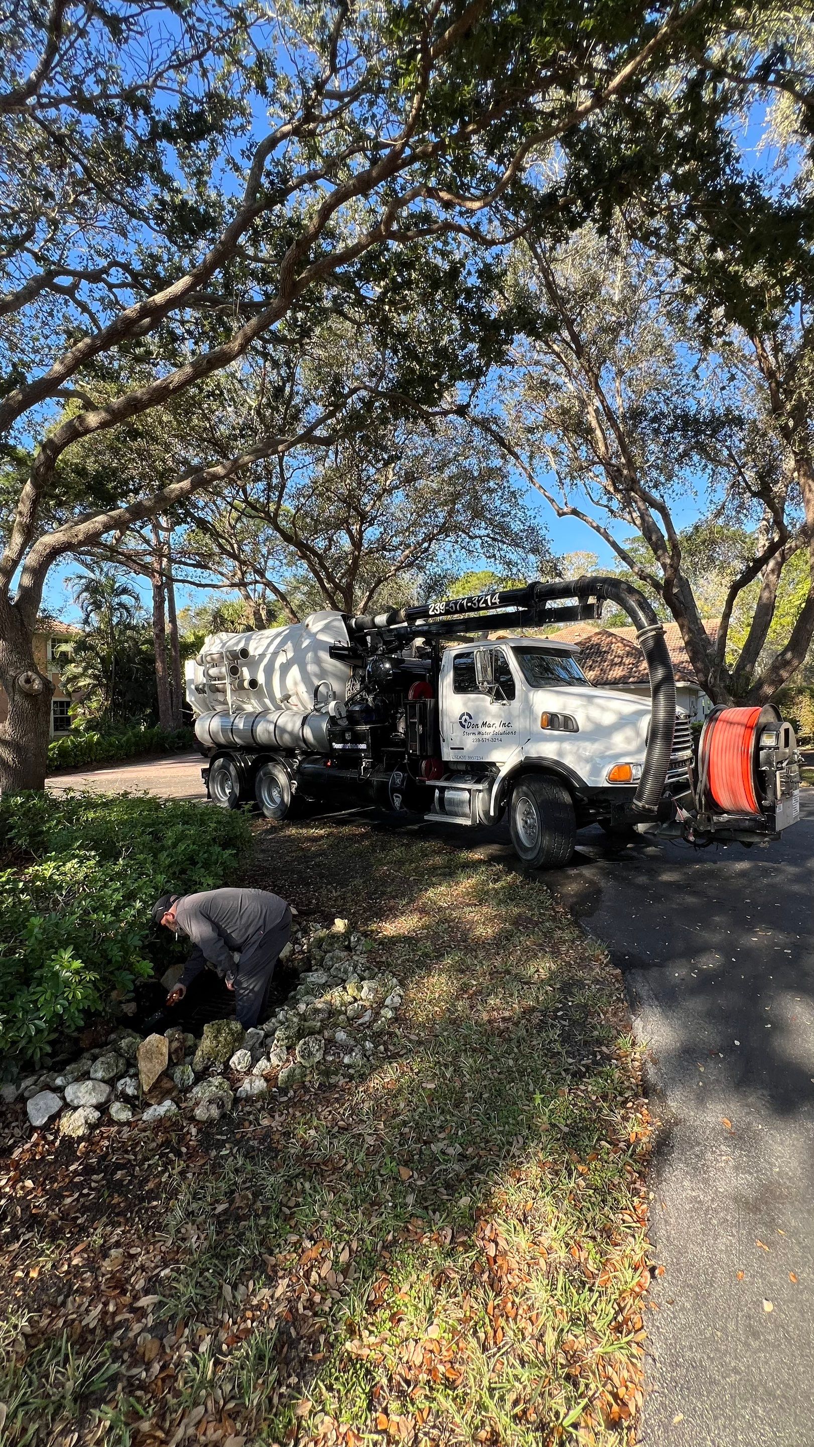 Neighborhood Catch Basin Cleaning by APS Power & Water