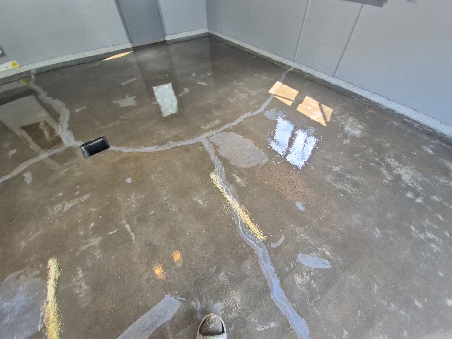 Project in Linwood by Wise Coatings of Central Michigan