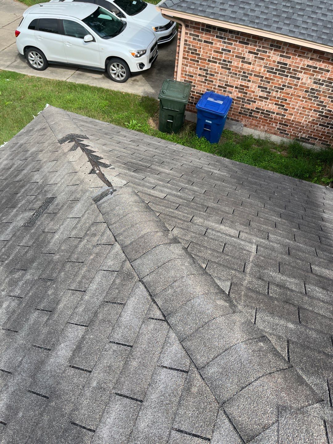 Residential Roofing Installation using GAF Natural Shadow by Lighthouse Roofing