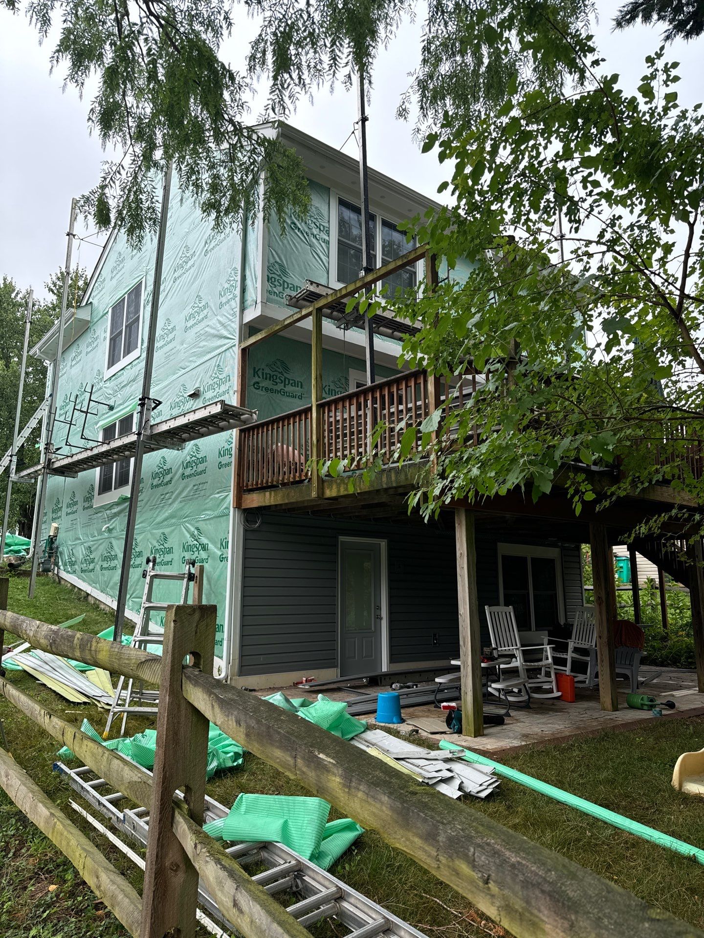 New Prodigy siding with One-piece insulated siding system & Exterior painting   by Alpha Design Services