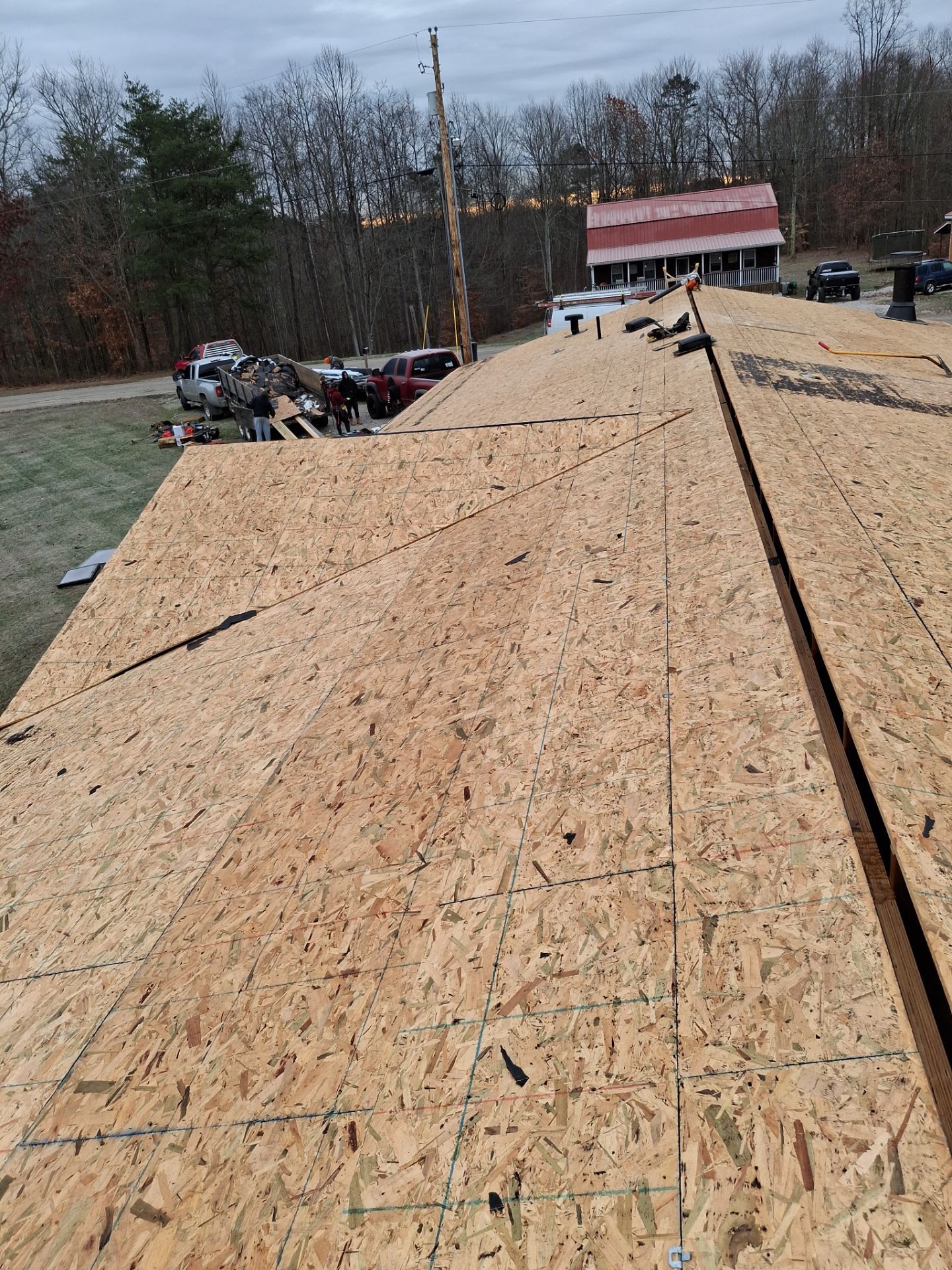 Residential Roofing Installation using Metal by Rainstoppers Roofing