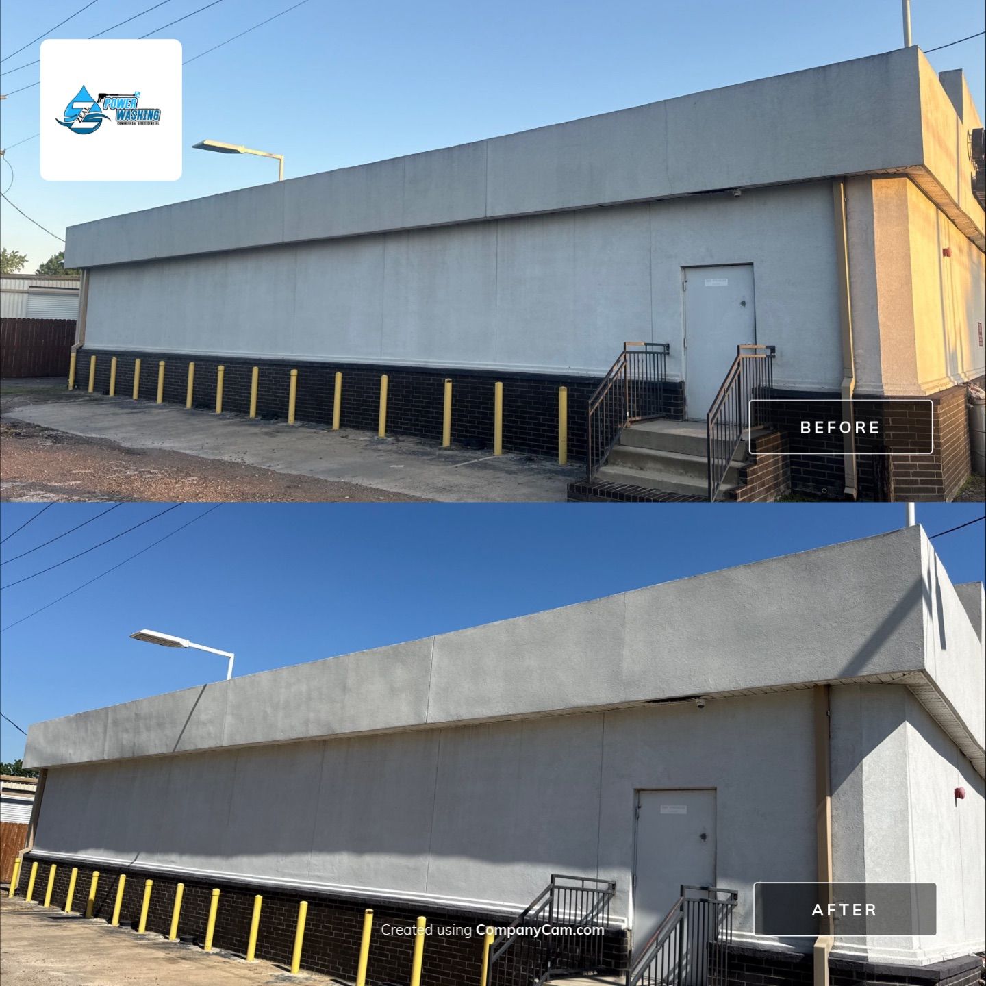 Culichi Town - Parking Lot Striping and Exterior Cleaning by Zeal Power Washing