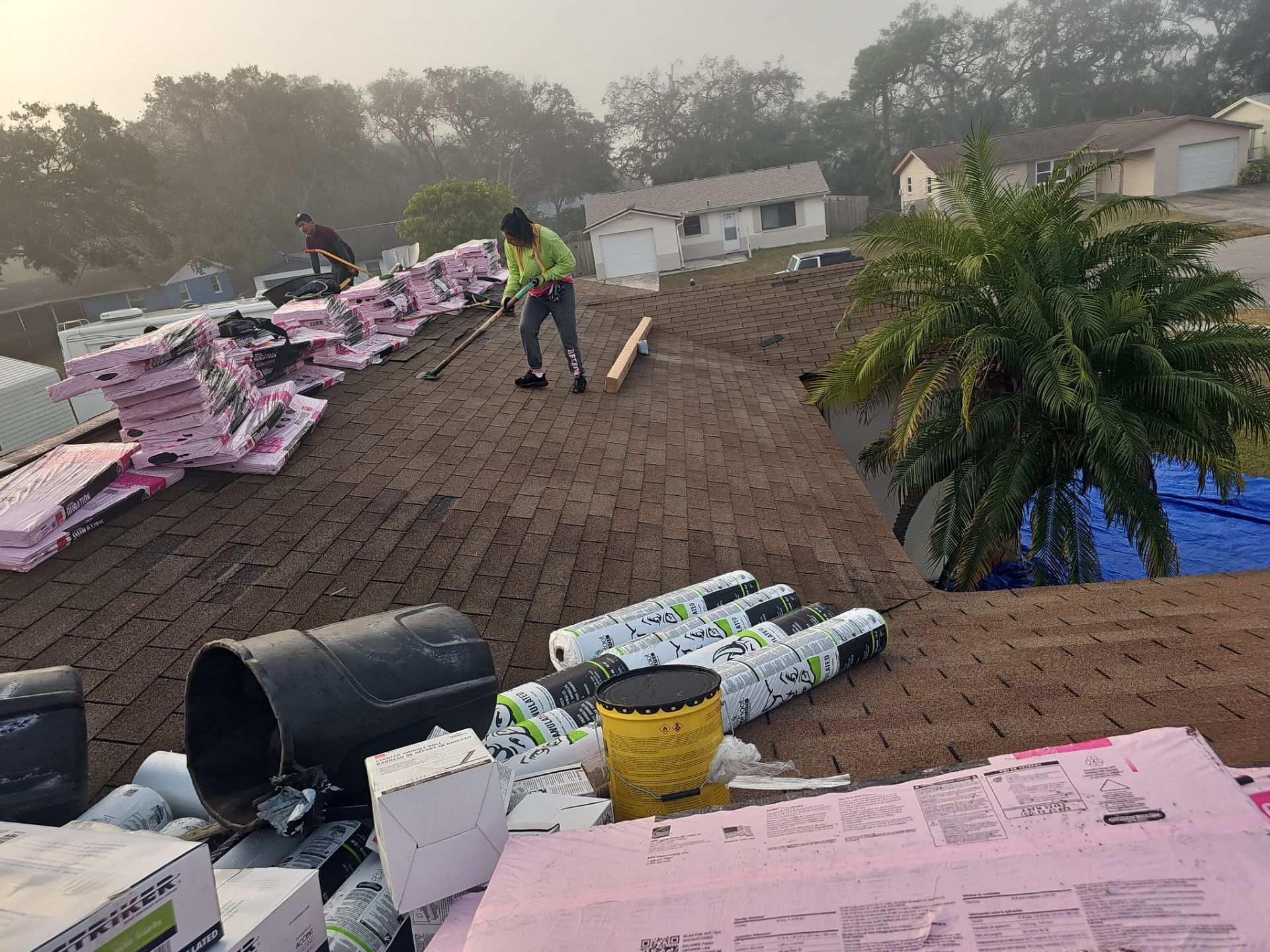 Project in Clearwater 33760 by Mitchell Roofing Company LLC 