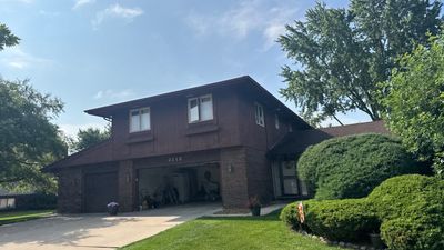 Completed gutter protection installation in Schaumburg, IL 60193