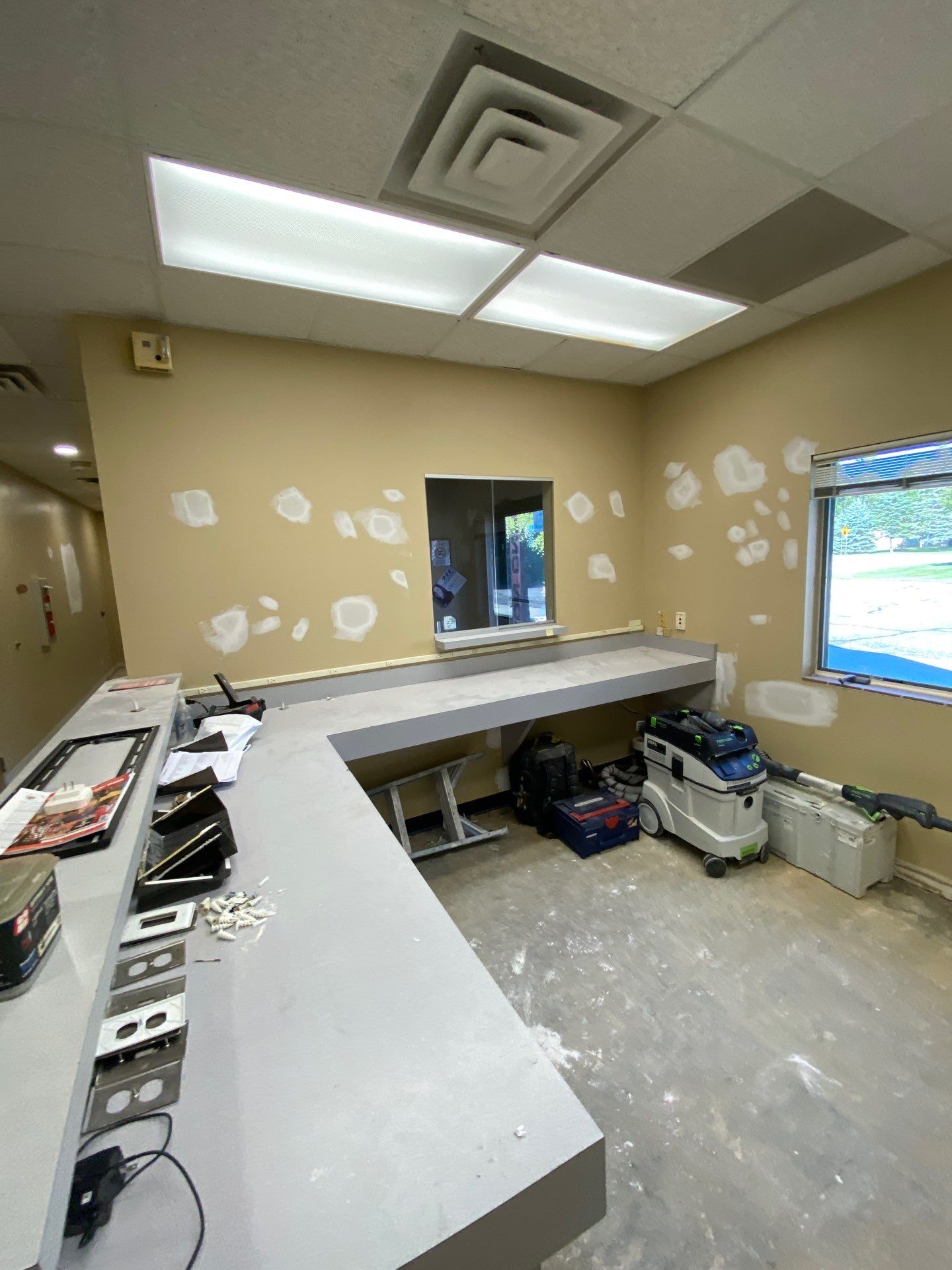 Muskegon Township Fire Department – Epoxy Flooring & Interior Painting by Gordon Painting