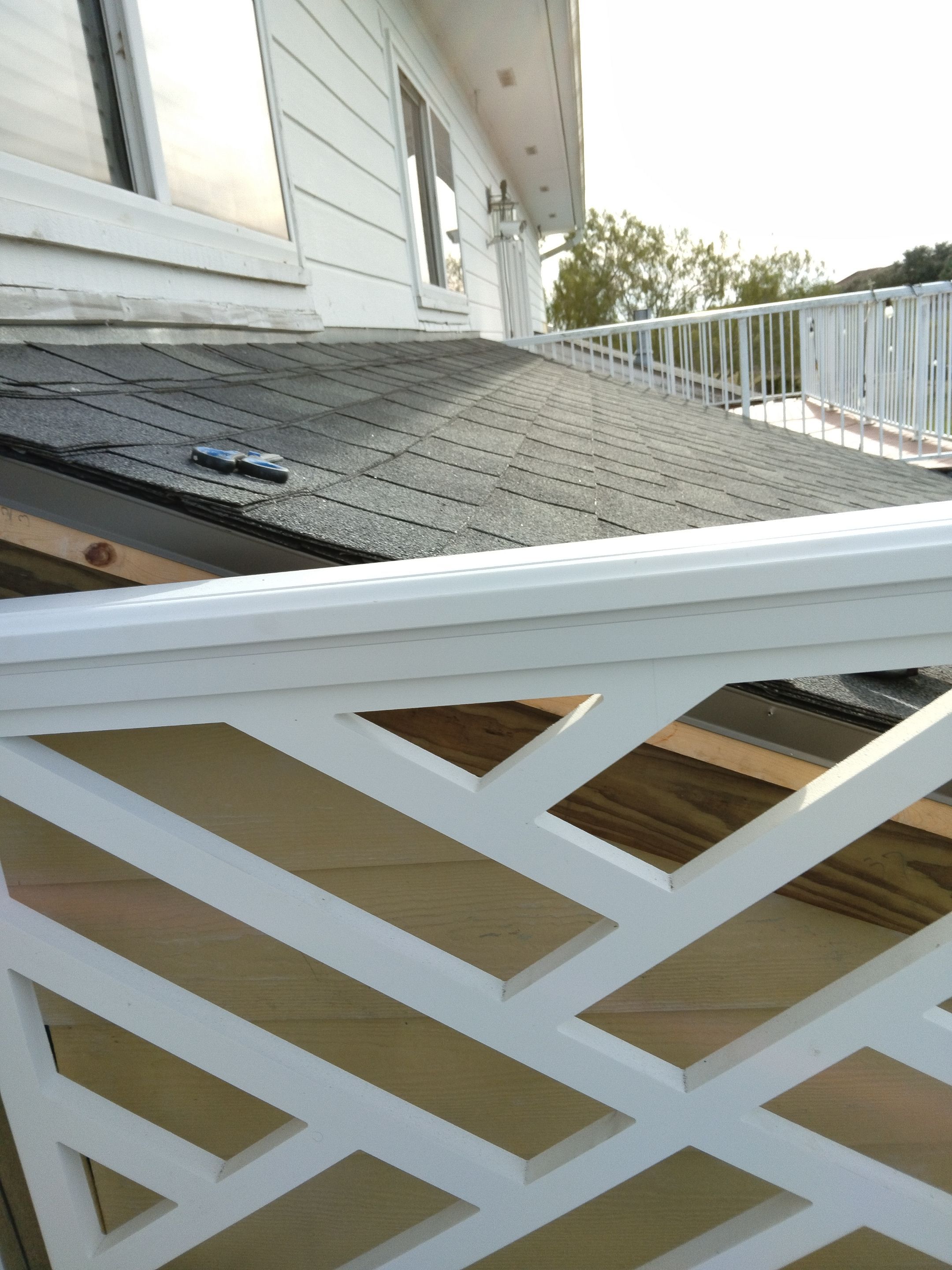 Chippendale Railings by Bayfront Roofing and Construction