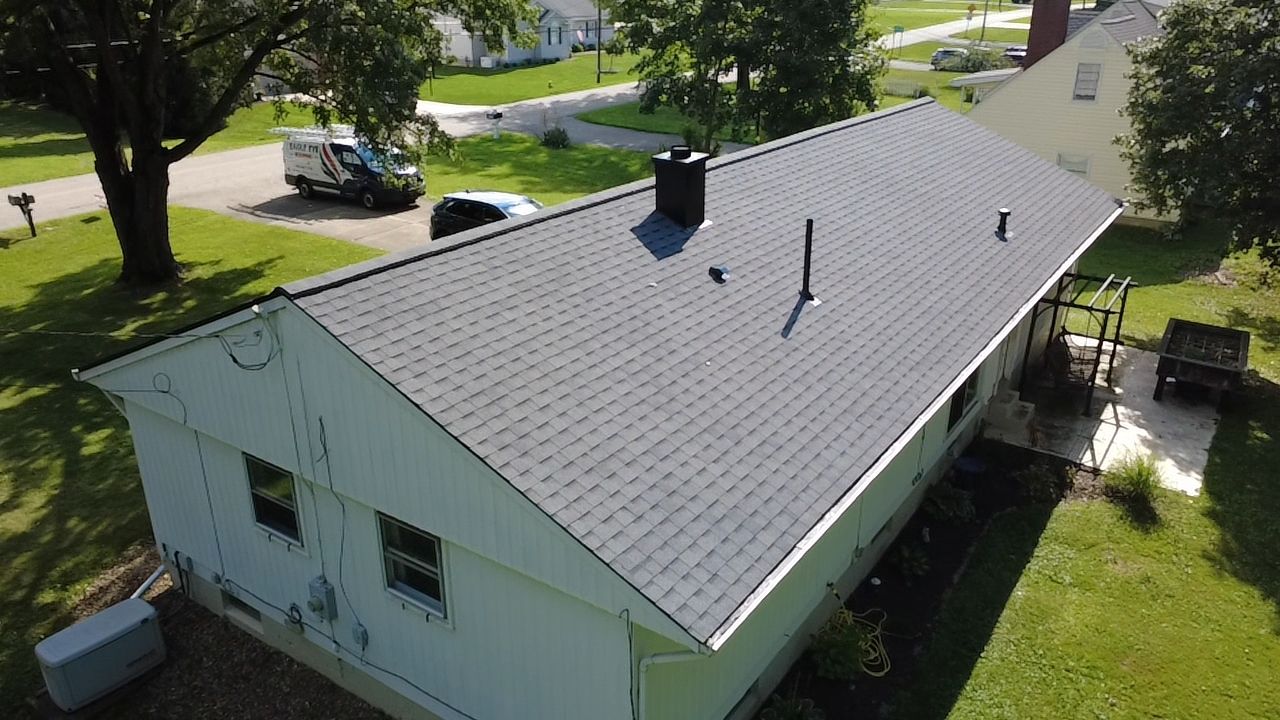 Barbara K: Atlas Pinnacle, Color, Pewter, Drip Edge, Color, Black by Eagle Eye Roofing