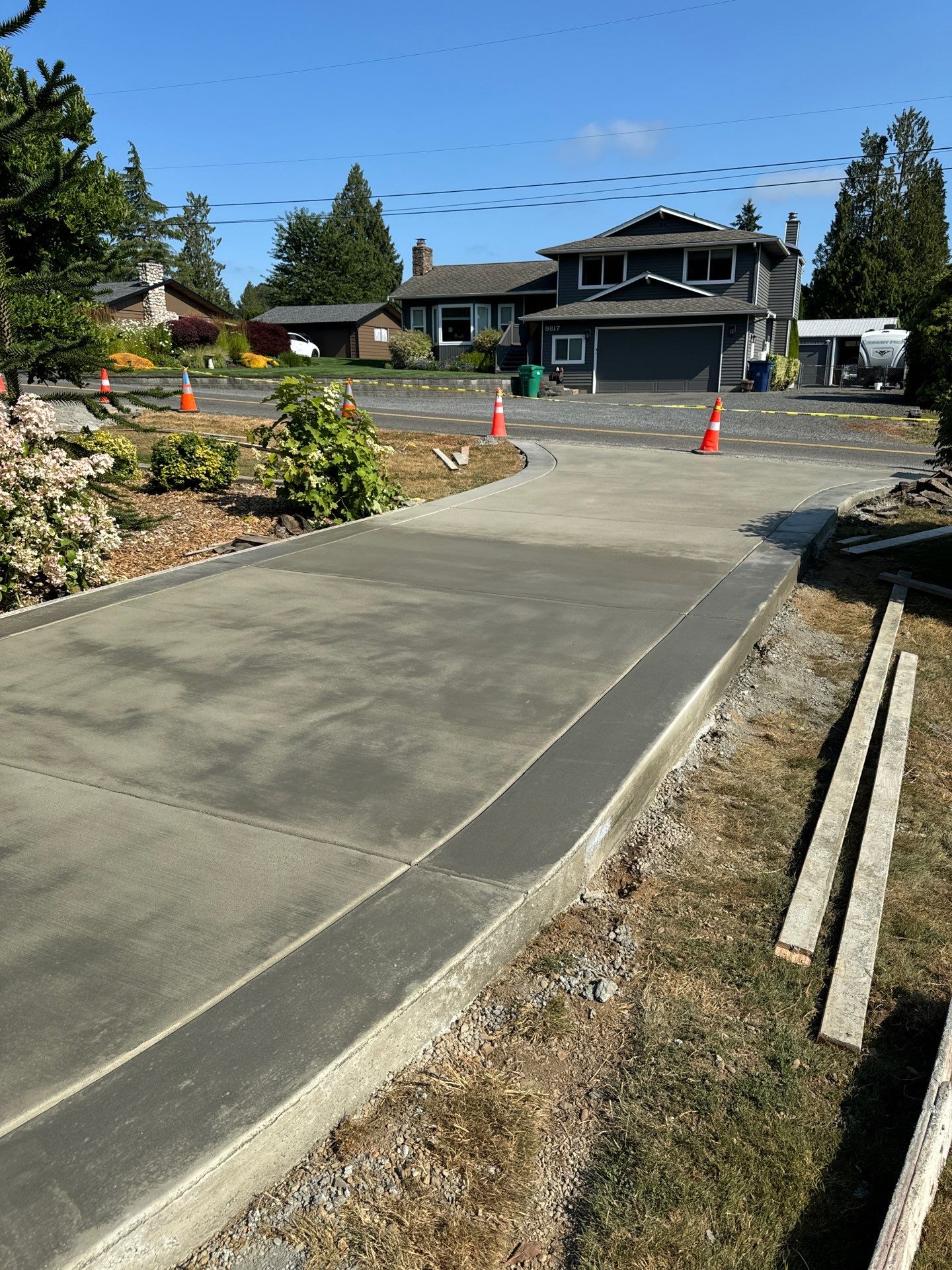 Rodd | Concrete Driveway Extentension by Jireh Asphalt & Concrete Inc 
