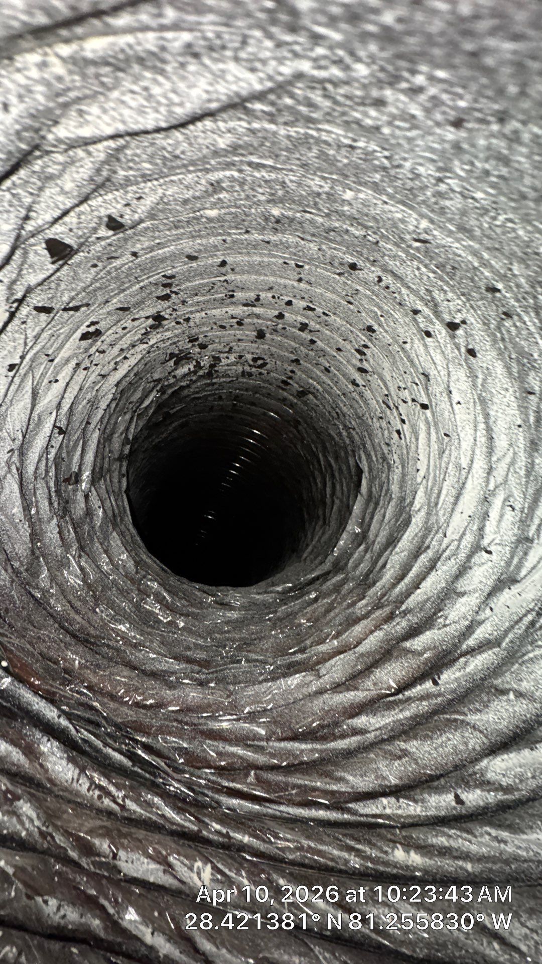 Air Duct Bath Fan Exhaust Cleaning in Orlando by Hygienic Air, Inc