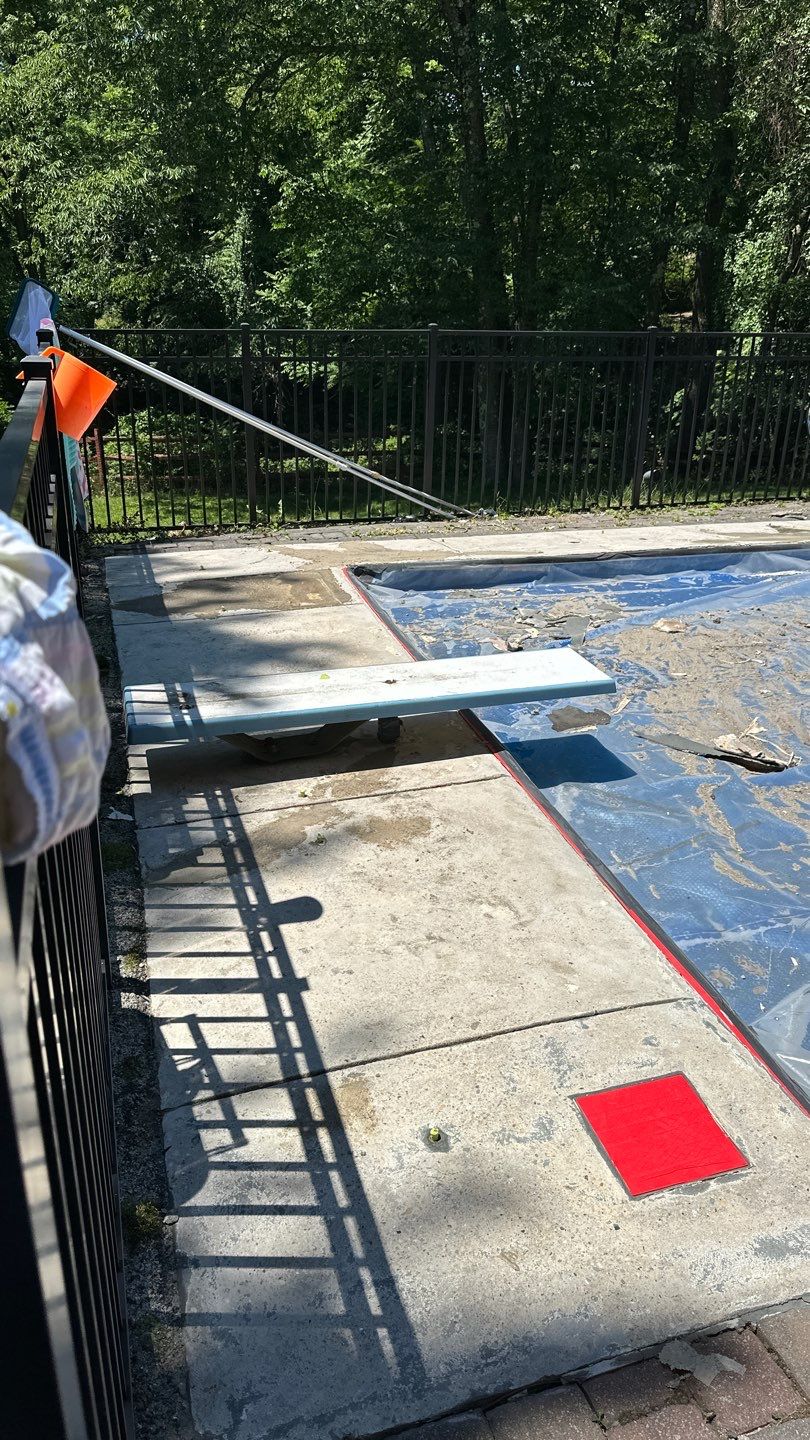 Pool Deck Project in Coraopolis by Floors in a Day, Inc