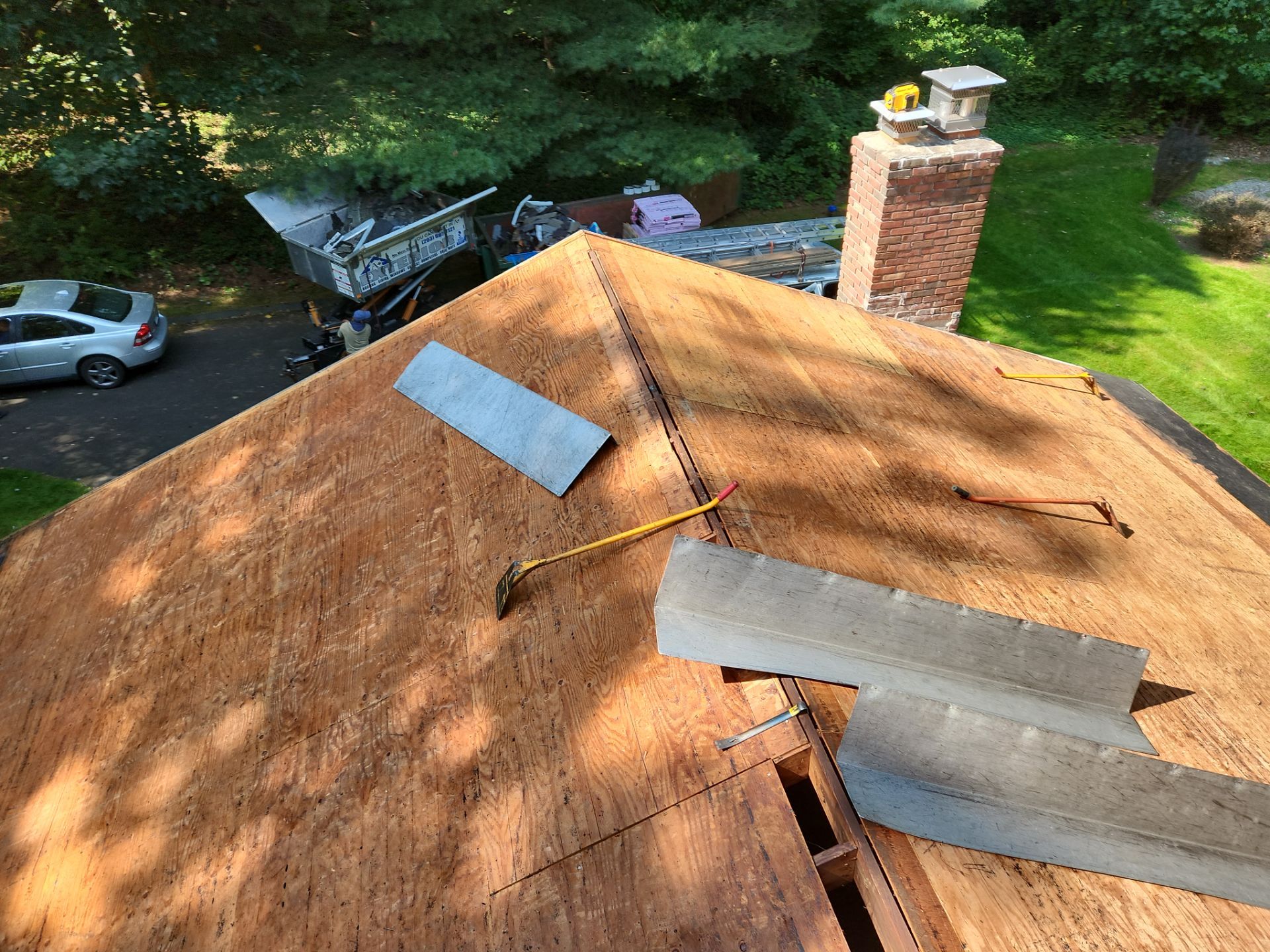 Residential Roofing Installation using Owens Corning TruDefinition Duration AR - Estate Gray by A Plus Exterior