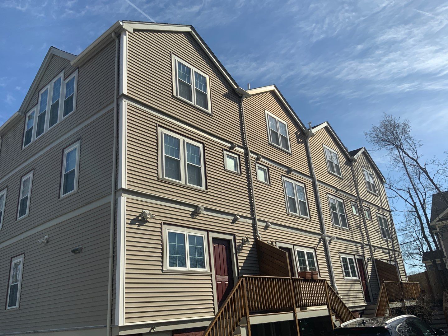 Vinyl siding and Entry Doors inn  Watertown, MA by UBrothers Construction