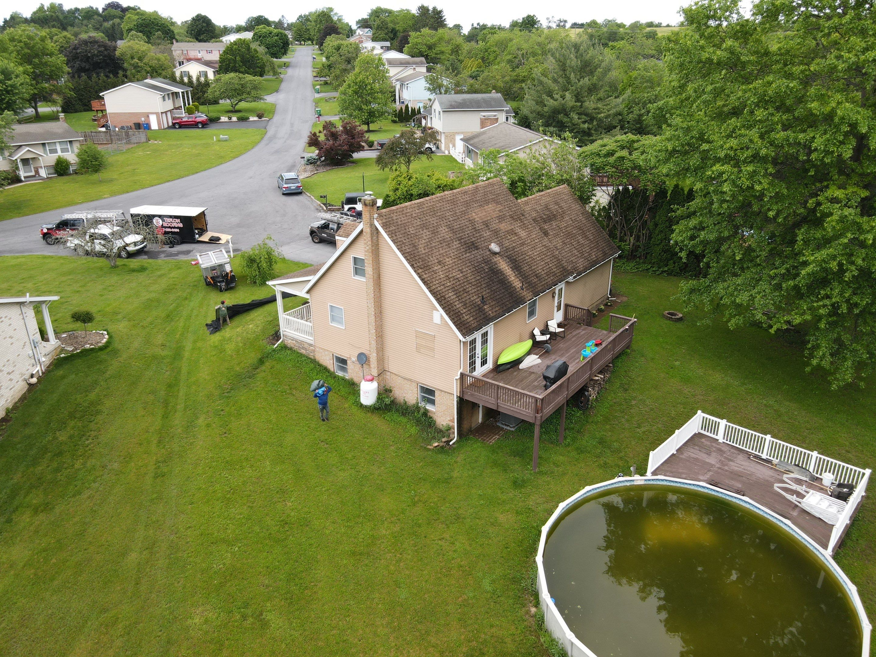 Residential Roofing Installation in Chambersburg by Teflon Roofing