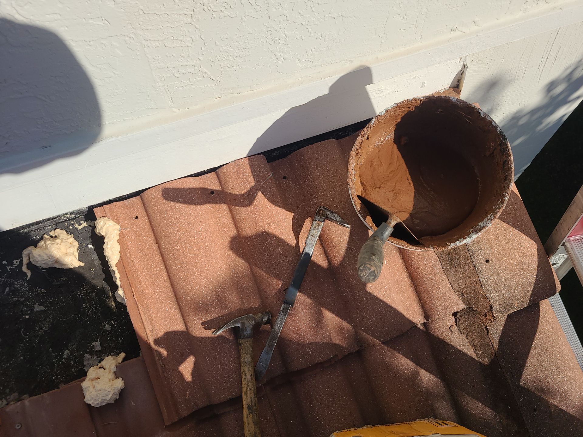 Concrete Tile Roof Repair and Ridge Cap Maintenance in Hypoluxo by Aastro Roofing