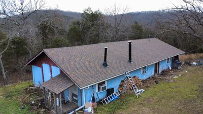 Residential Roofing + Gutters & Downspouts Install