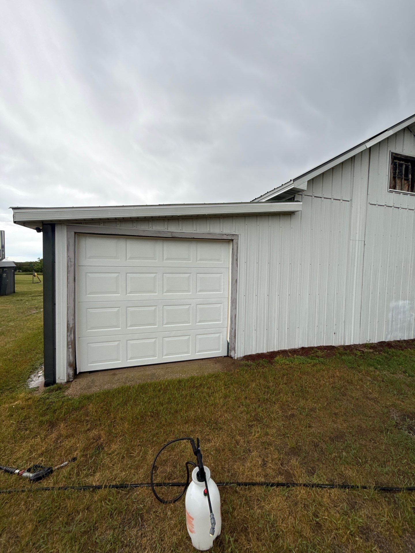Exterior Painting and Trim Restoration for Mears Metal Buildings by Gordon Painting