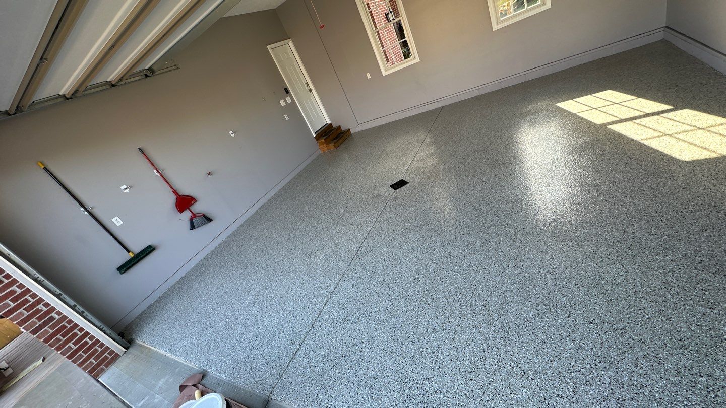 Driveway + Garage + Walkway Project in Meridian by Floors in a Day, Inc