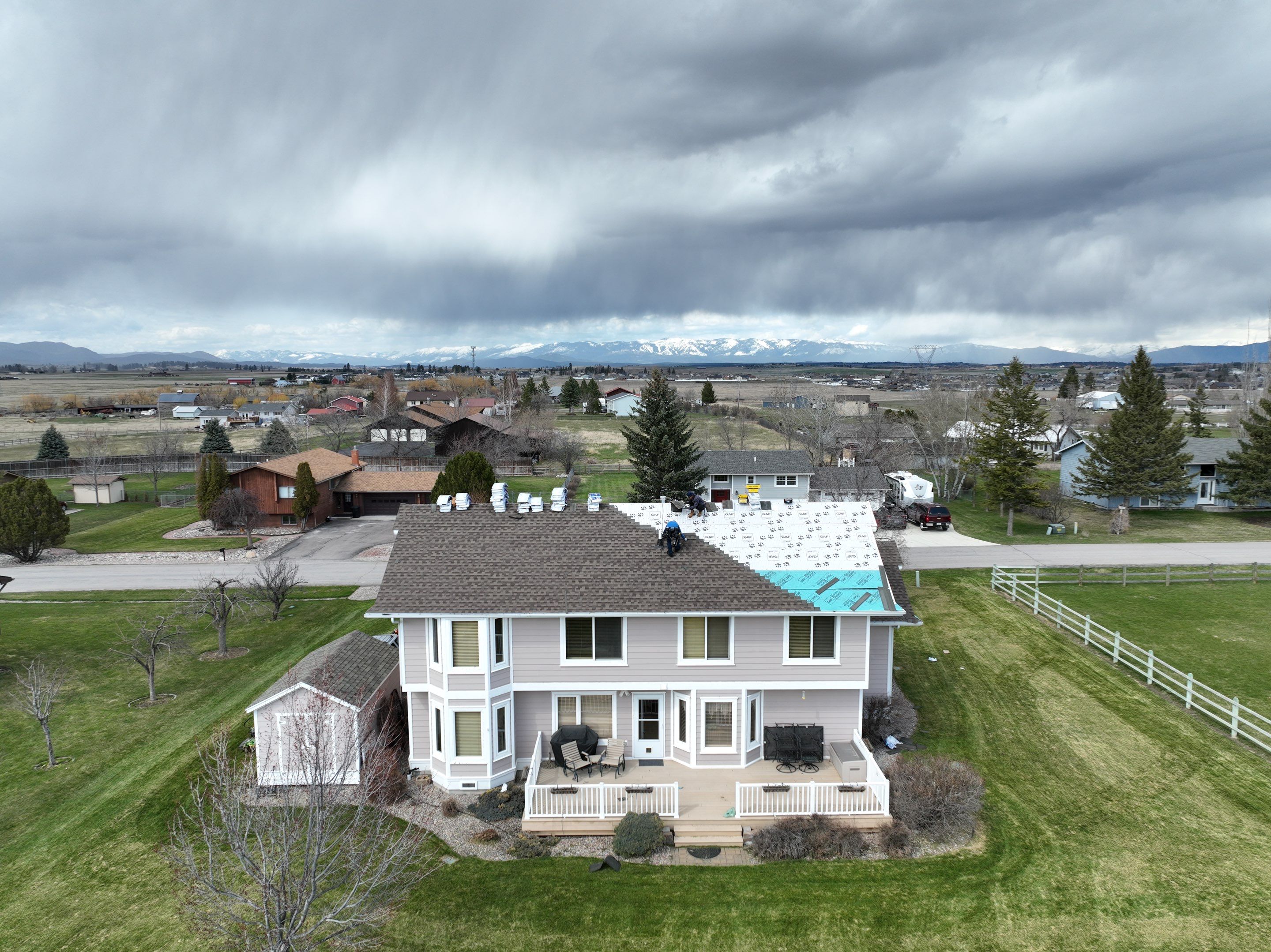 GAF Timberline HDZ - Barkwood by Montana Roofing Solutions