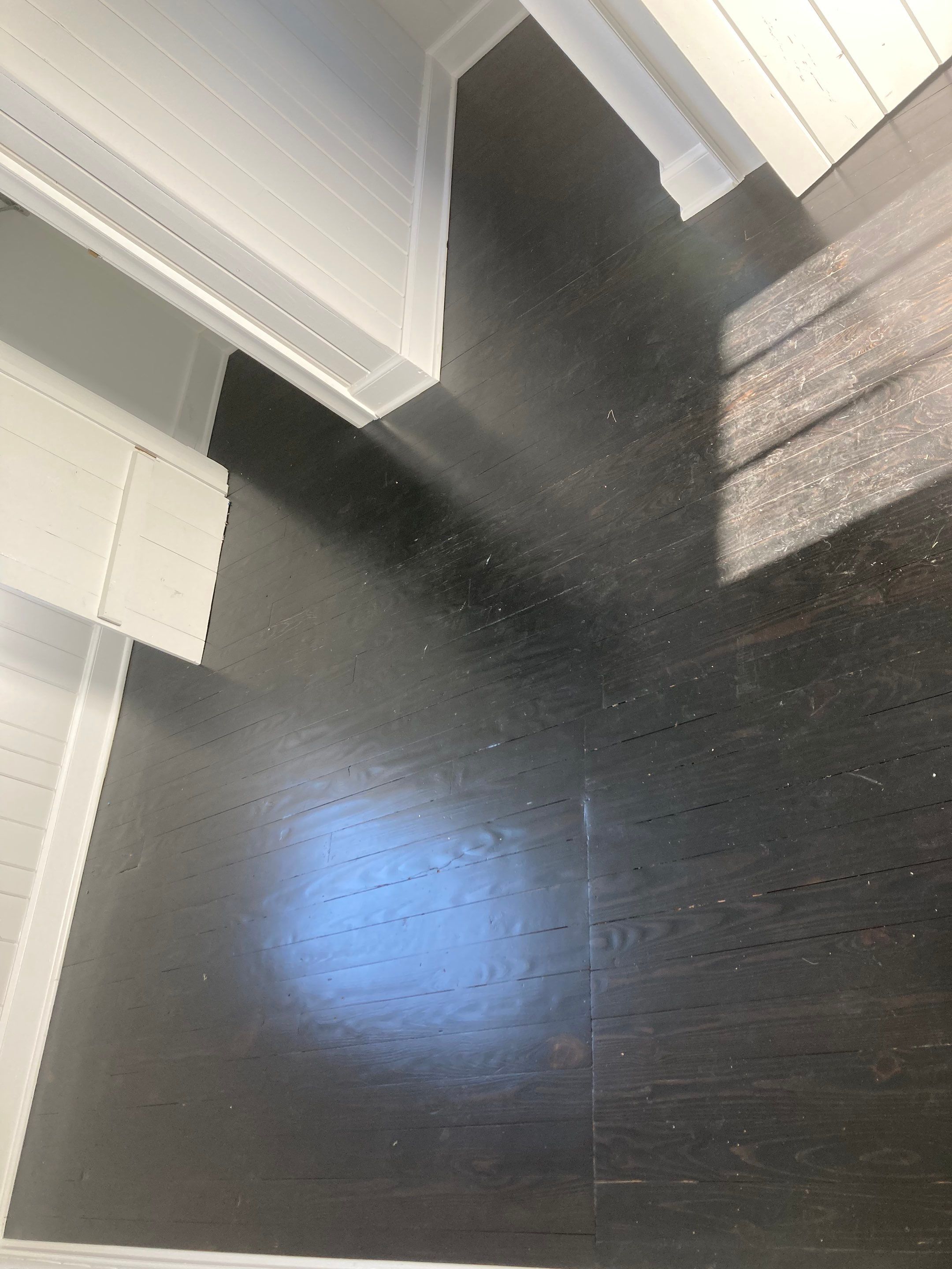 Hardwood floor refinish/restore by Footprints Floors of Nashville