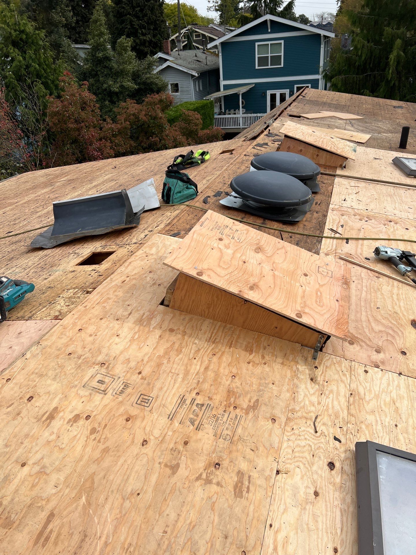 Residential Roofing Installation using GAF HDZ Shingles by Roofing Formula LLC