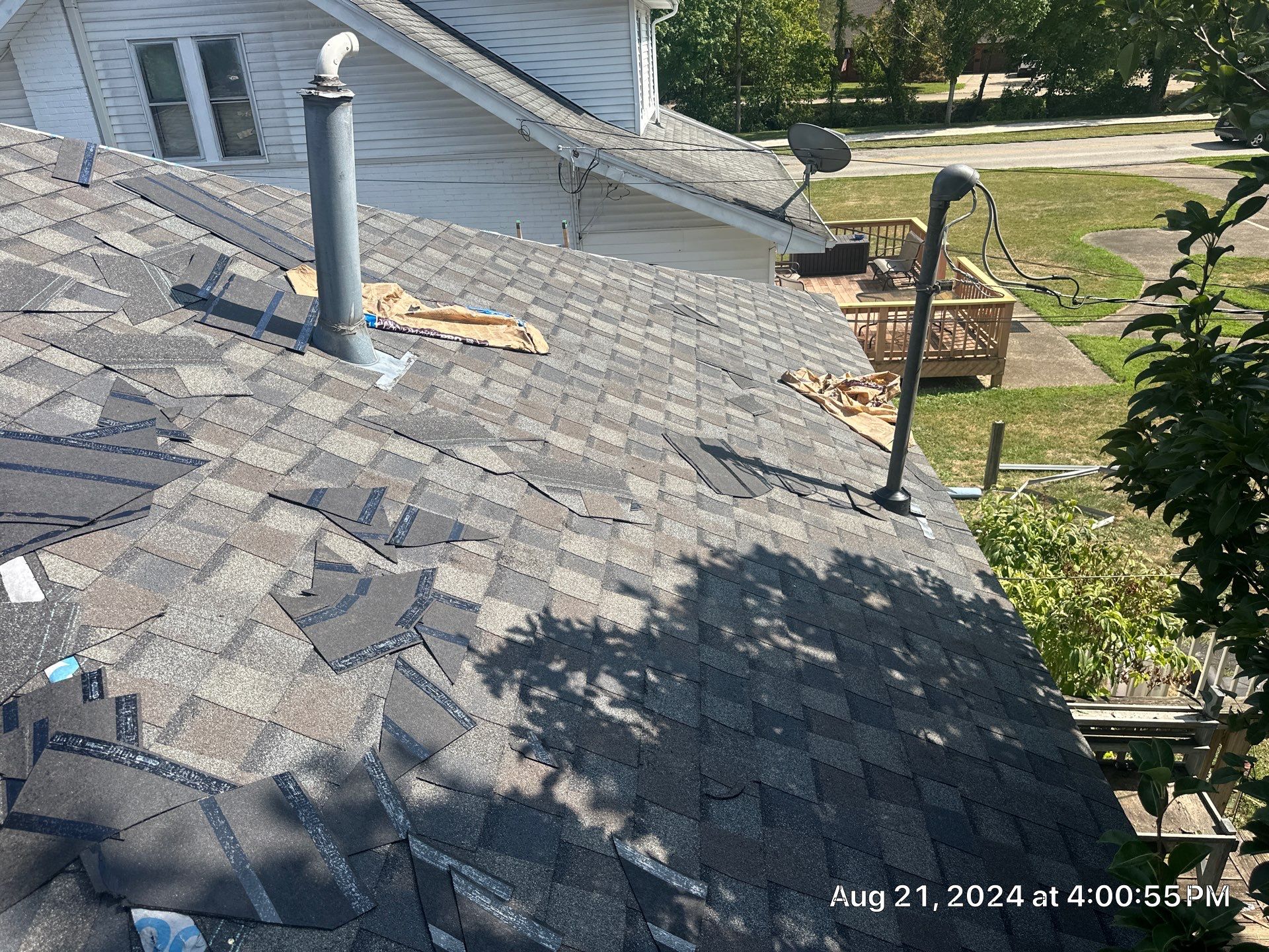 Residential Roofing Installation using Certainteed Landmark Pro Shingles by Fahey Roofing + Contracting