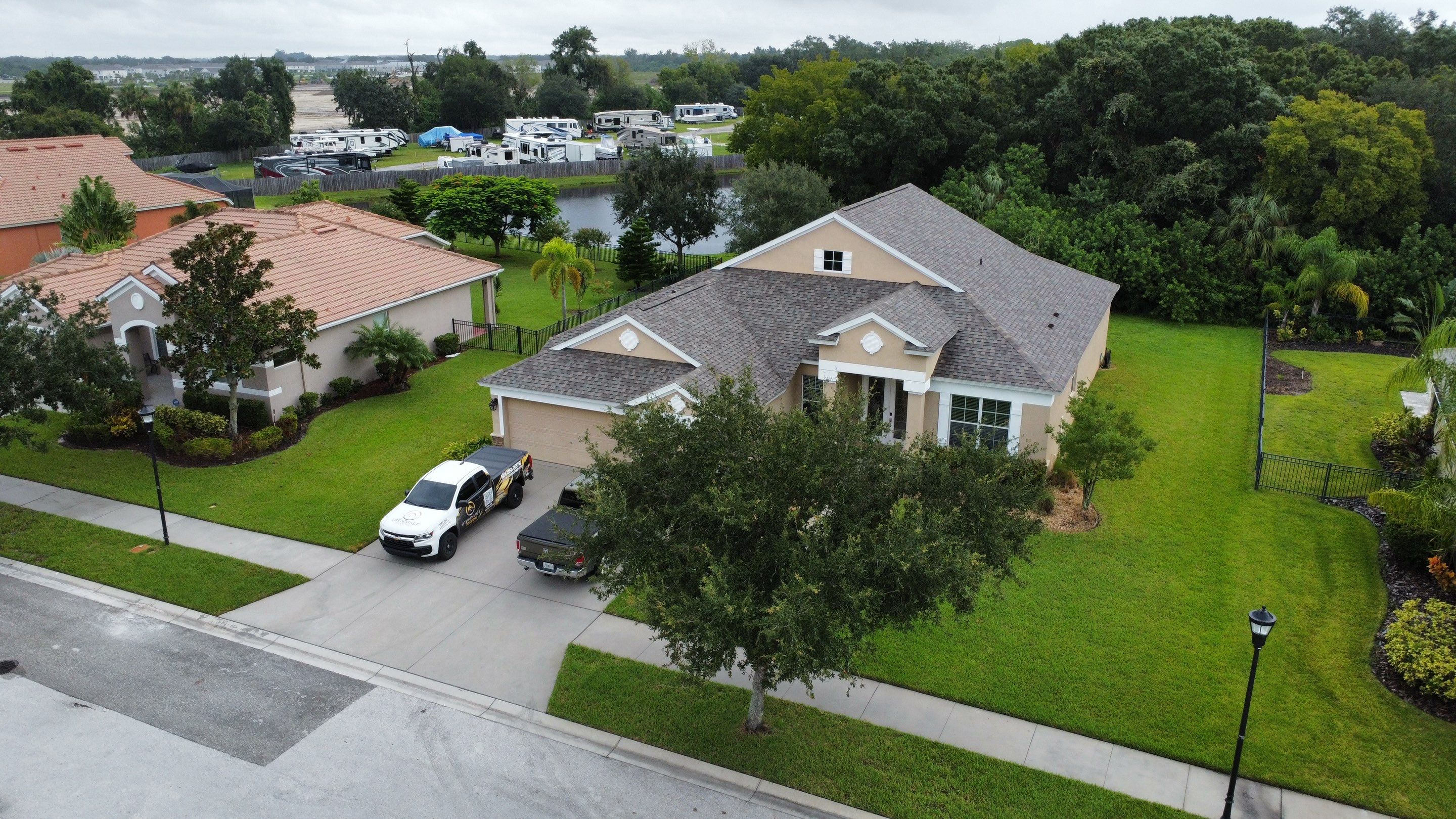 Roof Replacement in Apollo Beach FL. by Steadfast Roofing